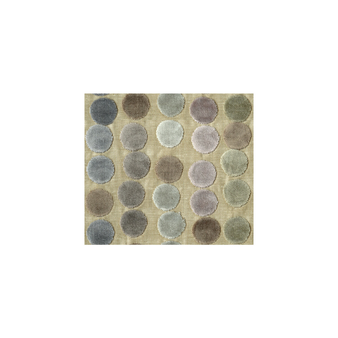 Avery Dots fabric in mauve/taupe color - pattern GWF-3054.711.0 - by Lee Jofa Modern