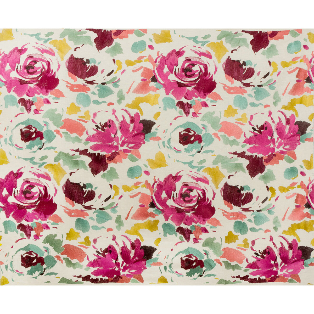 Kalos Emb fabric in pink/sage color - pattern GWF-3301.723.0 - by Lee Jofa Modern in the Kaleidoscope collection