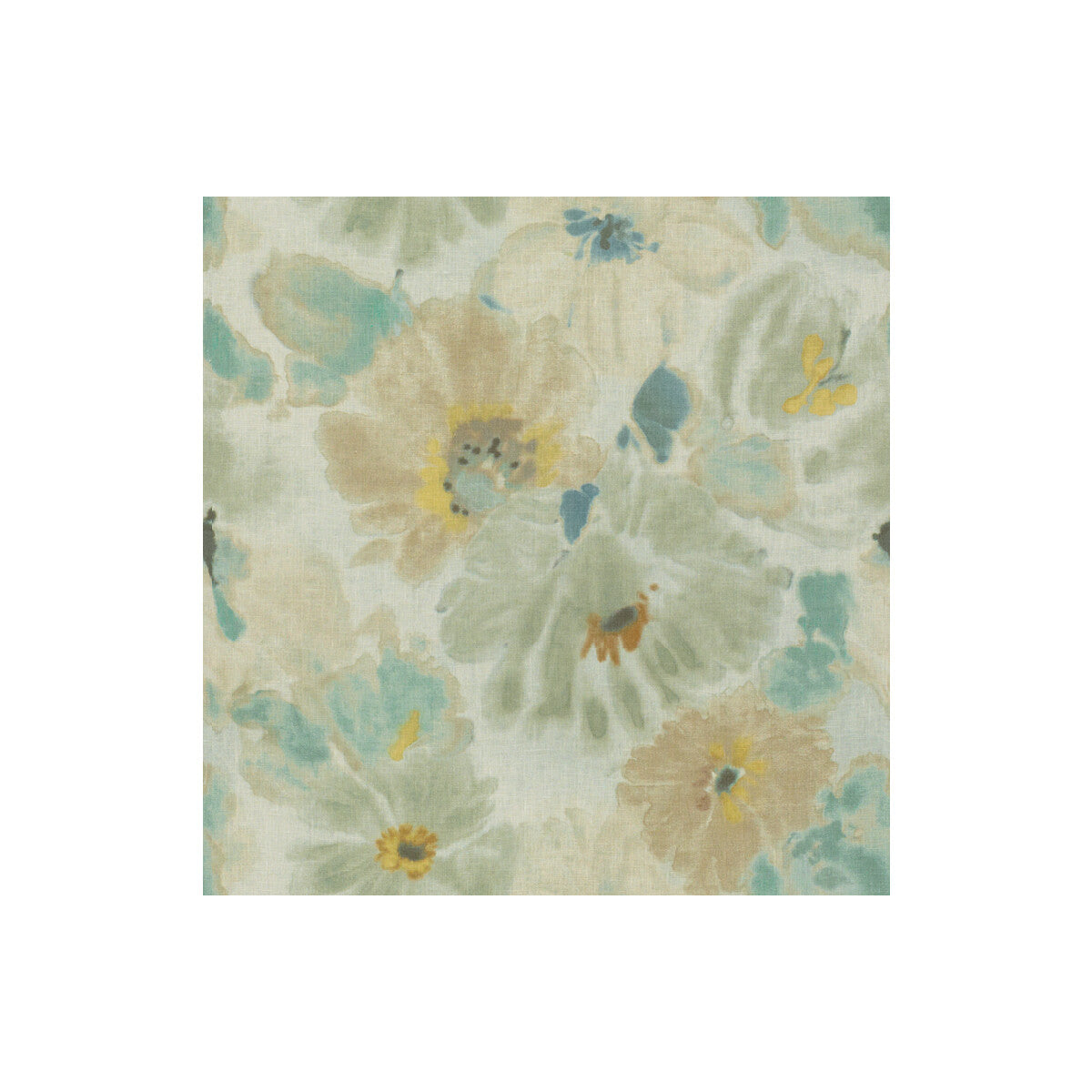 Giverny fabric in mist color - pattern GWF-3307.653.0 - by Lee Jofa Modern in the Kaleidoscope collection