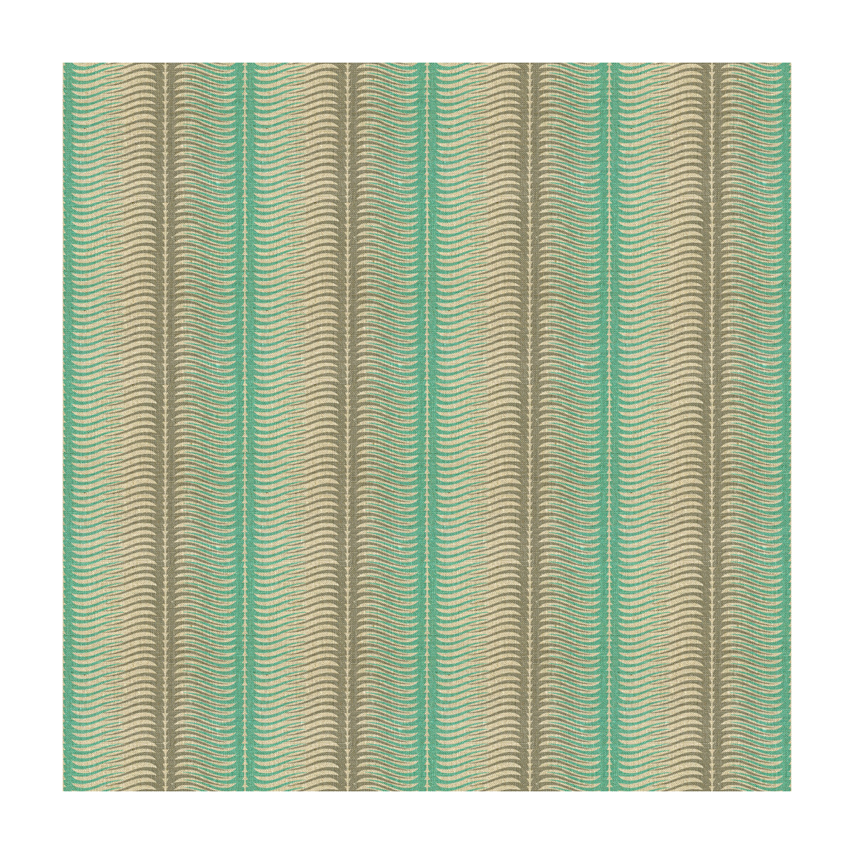Stripes fabric in aqua color - pattern GWF-3509.13.0 - by Lee Jofa Modern in the Allegra Hicks Garden collection