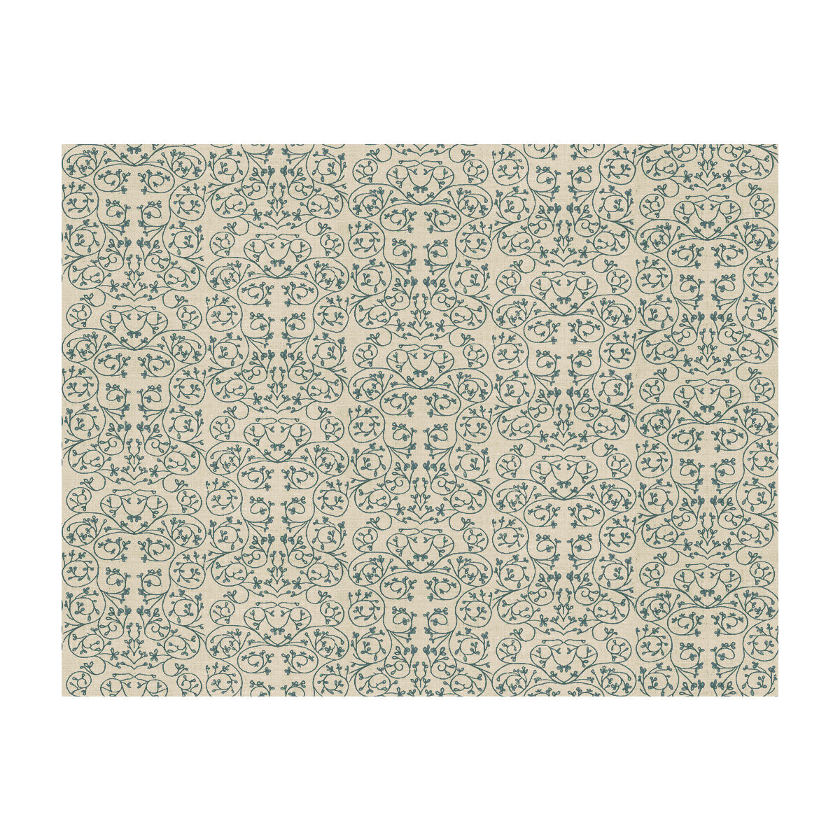 Garden fabric in cornflower color - pattern GWF-3511.5.0 - by Lee Jofa Modern in the Allegra Hicks Garden collection