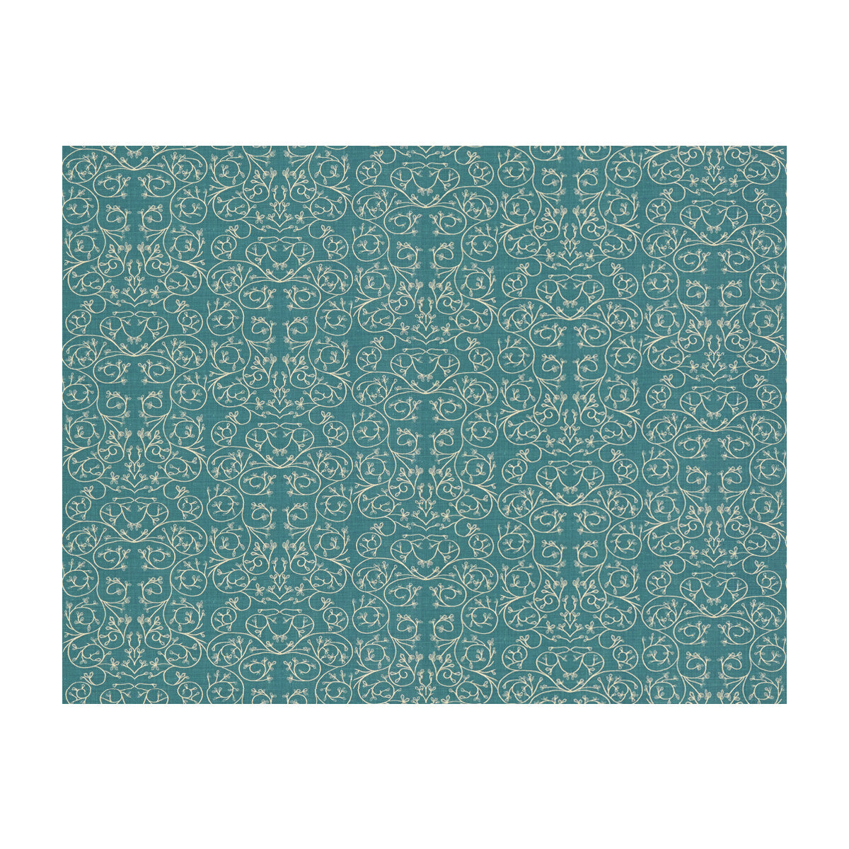Garden Reverse fabric in cornflower color - pattern GWF-3512.5.0 - by Lee Jofa Modern in the Allegra Hicks Garden collection