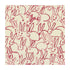 Hutch Print fabric in pink color - pattern GWF-3523.7.0 - by Lee Jofa Modern in the Hunt Slonem For Groundworks collection