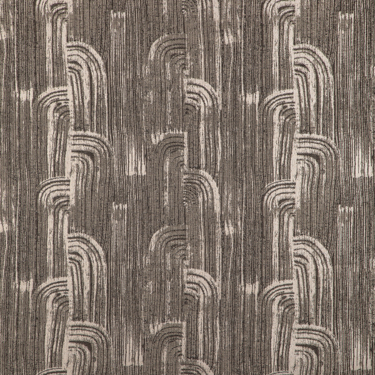 Crescent Weave fabric in obsidian color - pattern number GWF-3737.1621.0 - by Lee Jofa Modern in the Kelly Wearstler Mesa collection