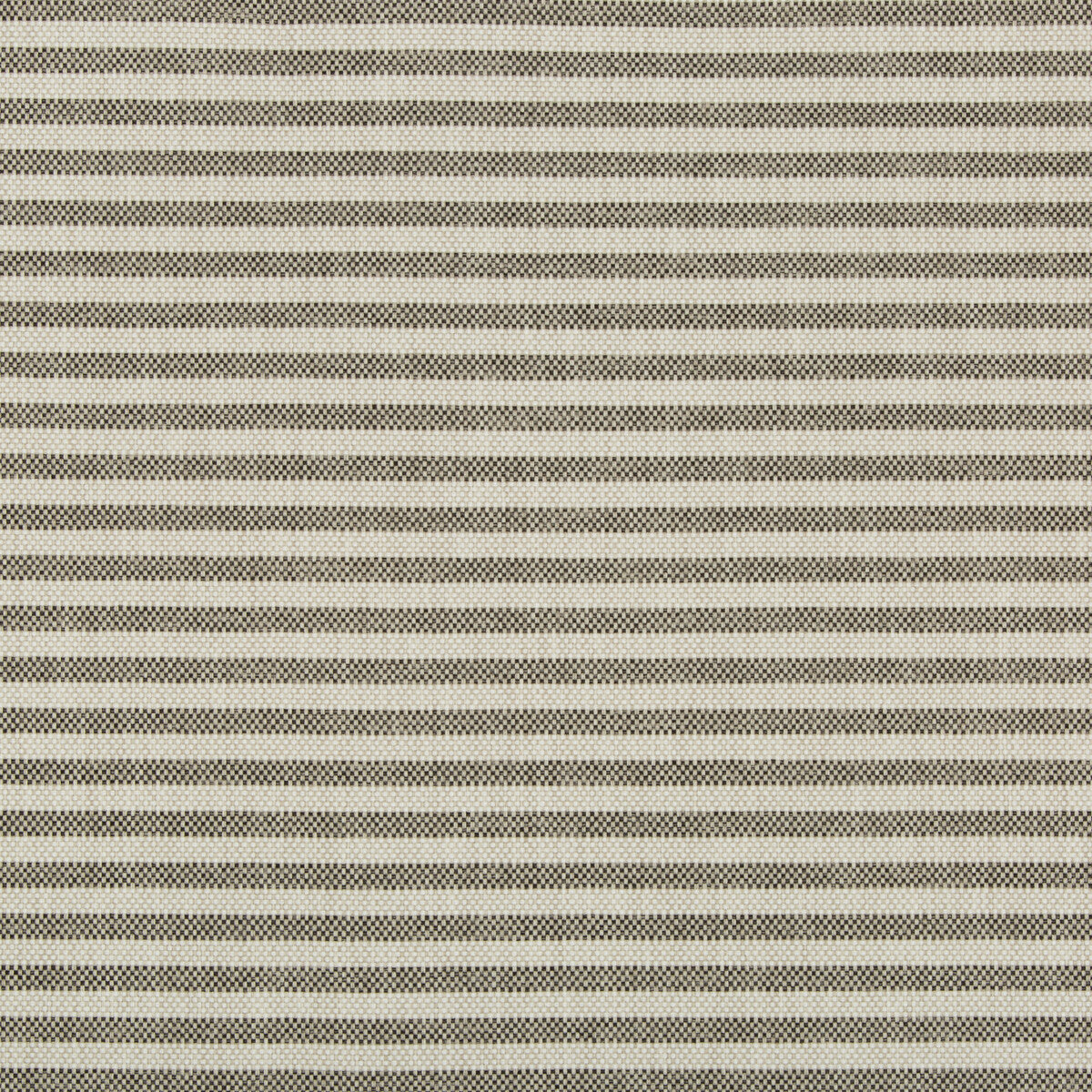 Rayas Stripe fabric in soot color - pattern GWF-3745.168.0 - by Lee Jofa Modern in the Kw Terra Firma II Indoor Outdoor collection