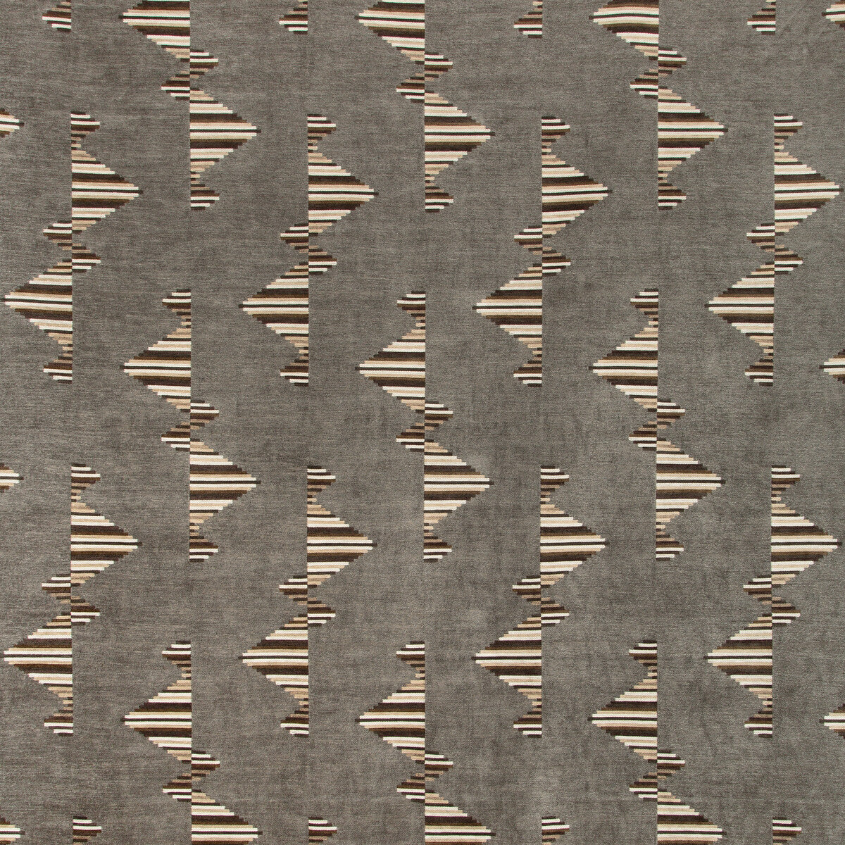 Arcade fabric in smoke color - pattern GWF-3758.216.0 - by Lee Jofa Modern in the Kelly Wearstler V collection
