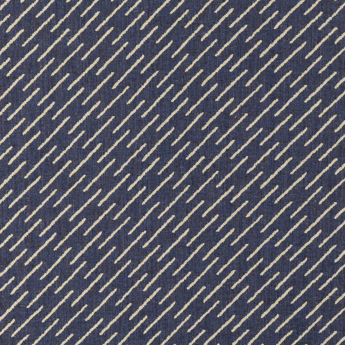 Esker Weave fabric in navy/cream color - pattern GWF-3759.501.0 - by Lee Jofa Modern in the Kelly Wearstler VI collection