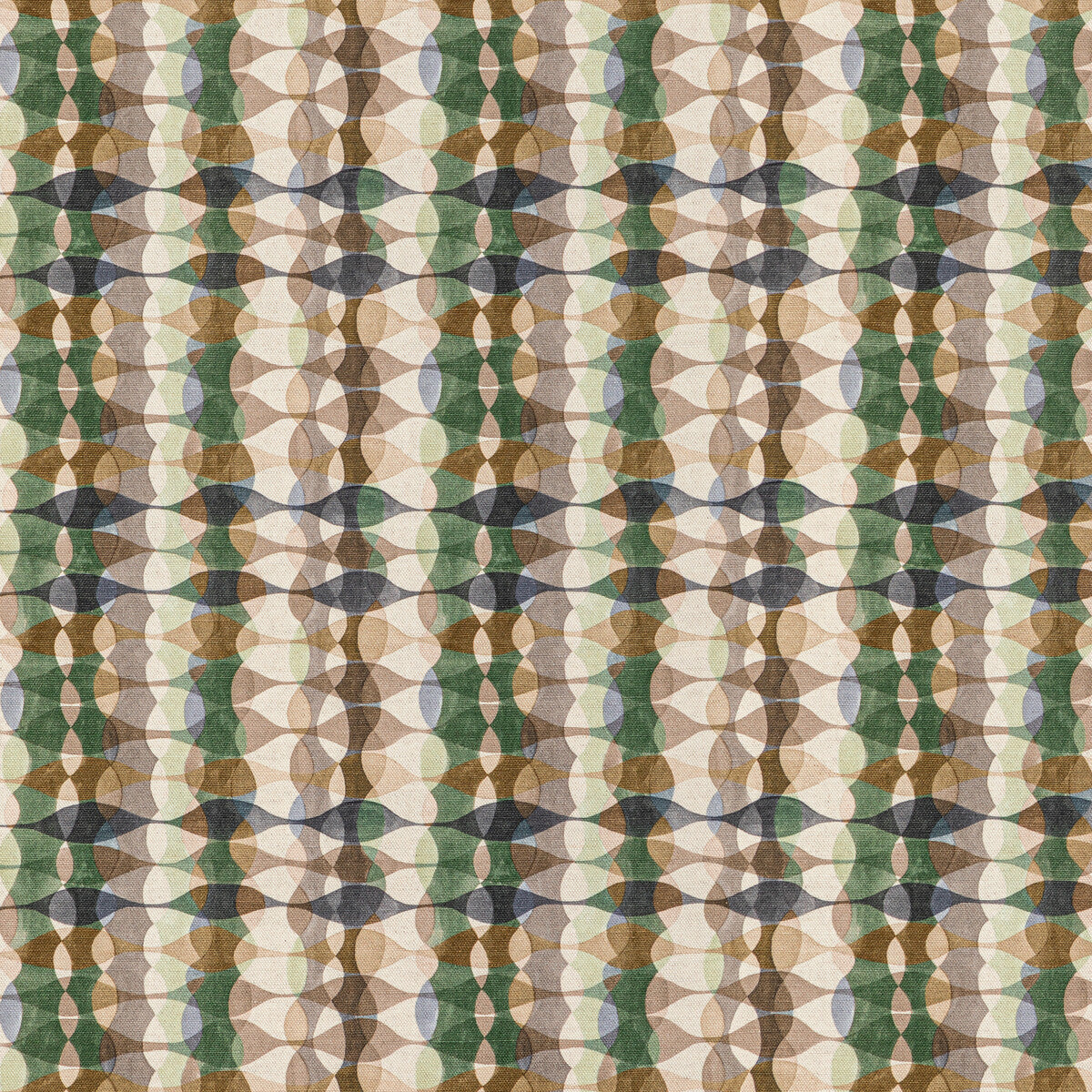 Overtone Print fabric in spruce color - pattern GWF-3775.630.0 - by Lee Jofa Modern in the Rhapsody collection