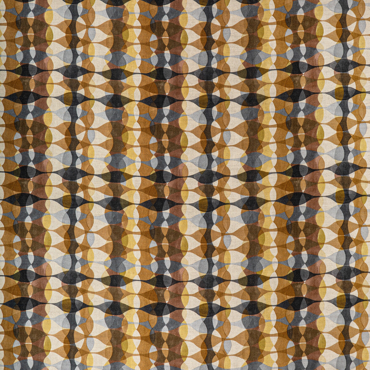 Overtone Print fabric in coin color - pattern GWF-3775.64.0 - by Lee Jofa Modern in the Rhapsody collection