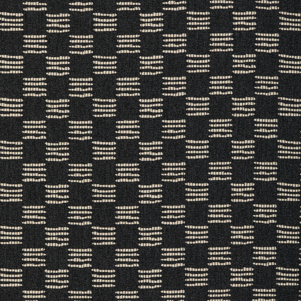 Stroll fabric in charcoal color - pattern GWF-3785.21.0 - by Lee Jofa Modern in the Kelly Wearstler Oculum Indoor/Outdoor collection