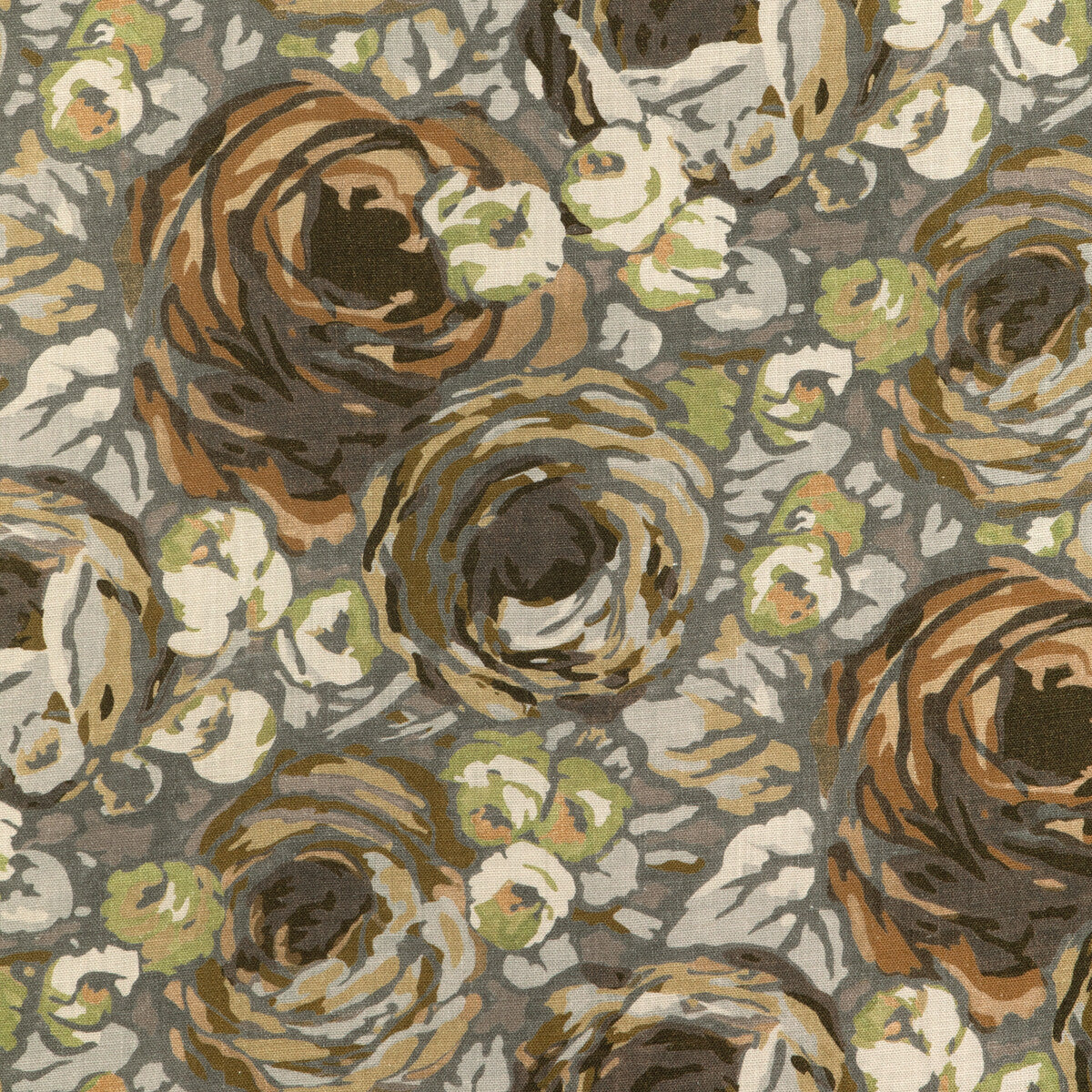 Orchard Print fabric in pebble coin color - pattern number GWF-3803.421.0 - by Lee Jofa Modern in the Soho collection
