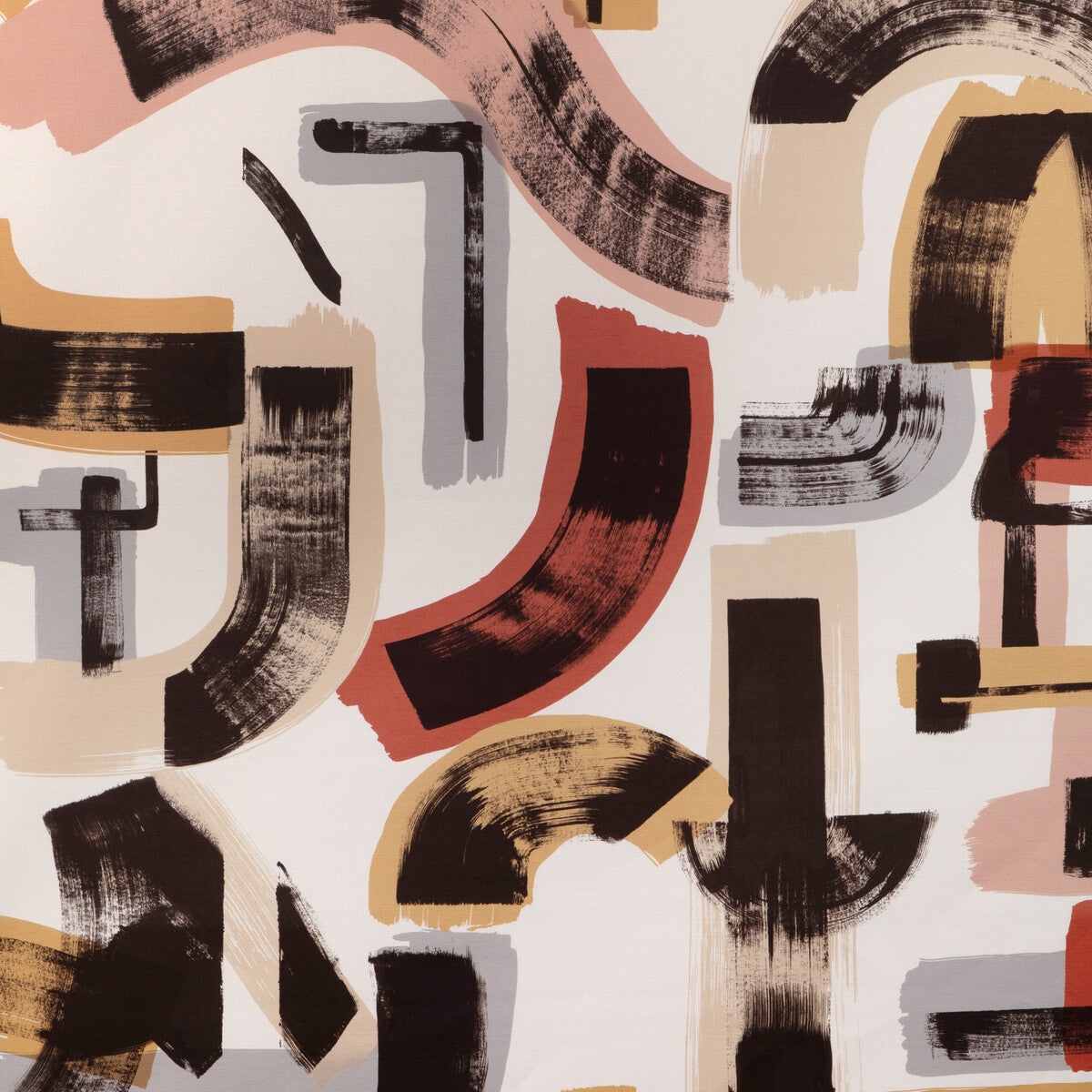 Bleecker Print fabric in spice gold color - pattern number GWF-3806.424.0 - by Lee Jofa Modern in the Soho collection
