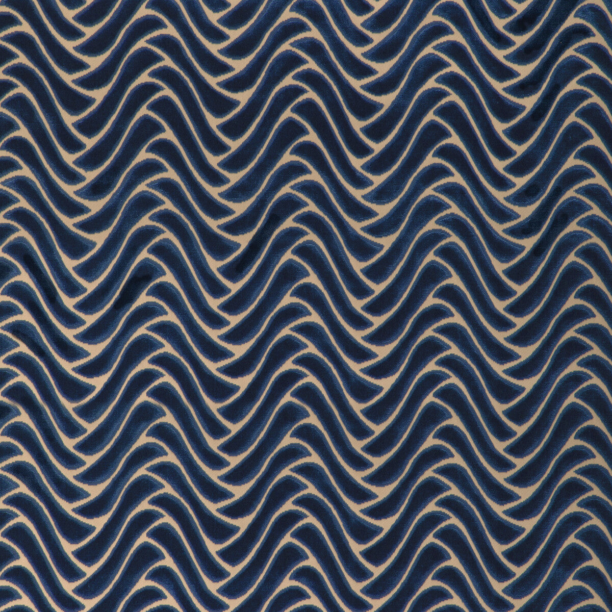 Crosby Velvet fabric in royal color - pattern number GWF-3811.5.0 - by Lee Jofa Modern in the Soho collection