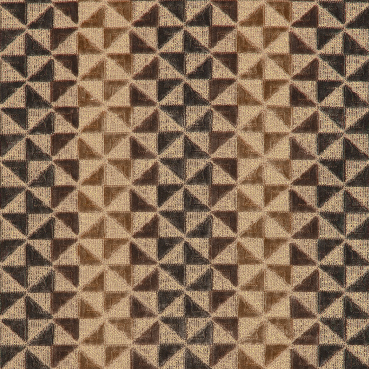 Prisma Velvet fabric in cappuccino color - pattern number GWF-3817.166.0 - by Lee Jofa Modern in the Cadence collection
