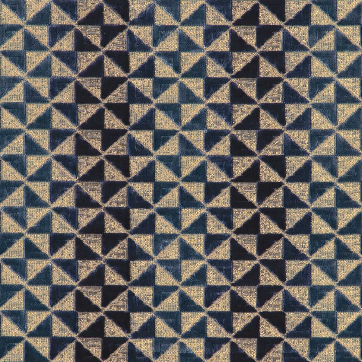 Prisma Velvet fabric in lapis color - pattern number GWF-3817.550.0 - by Lee Jofa Modern in the Cadence collection