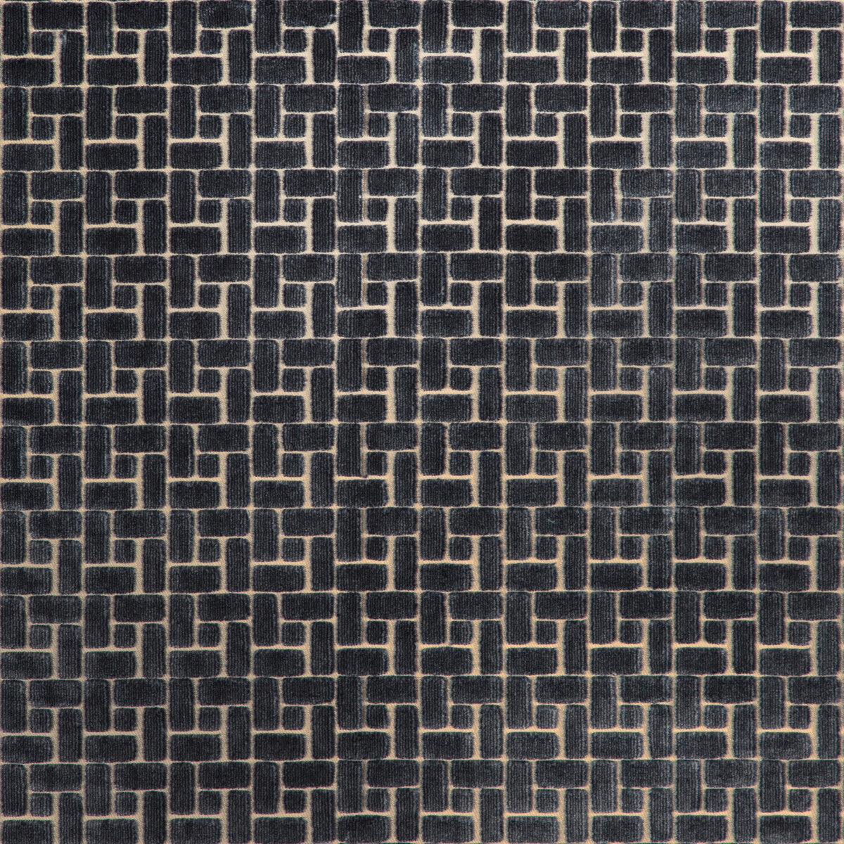 Fieldstone Velvet fabric in cadet color - pattern number GWF-3818.50.0 - by Lee Jofa Modern in the Cadence collection