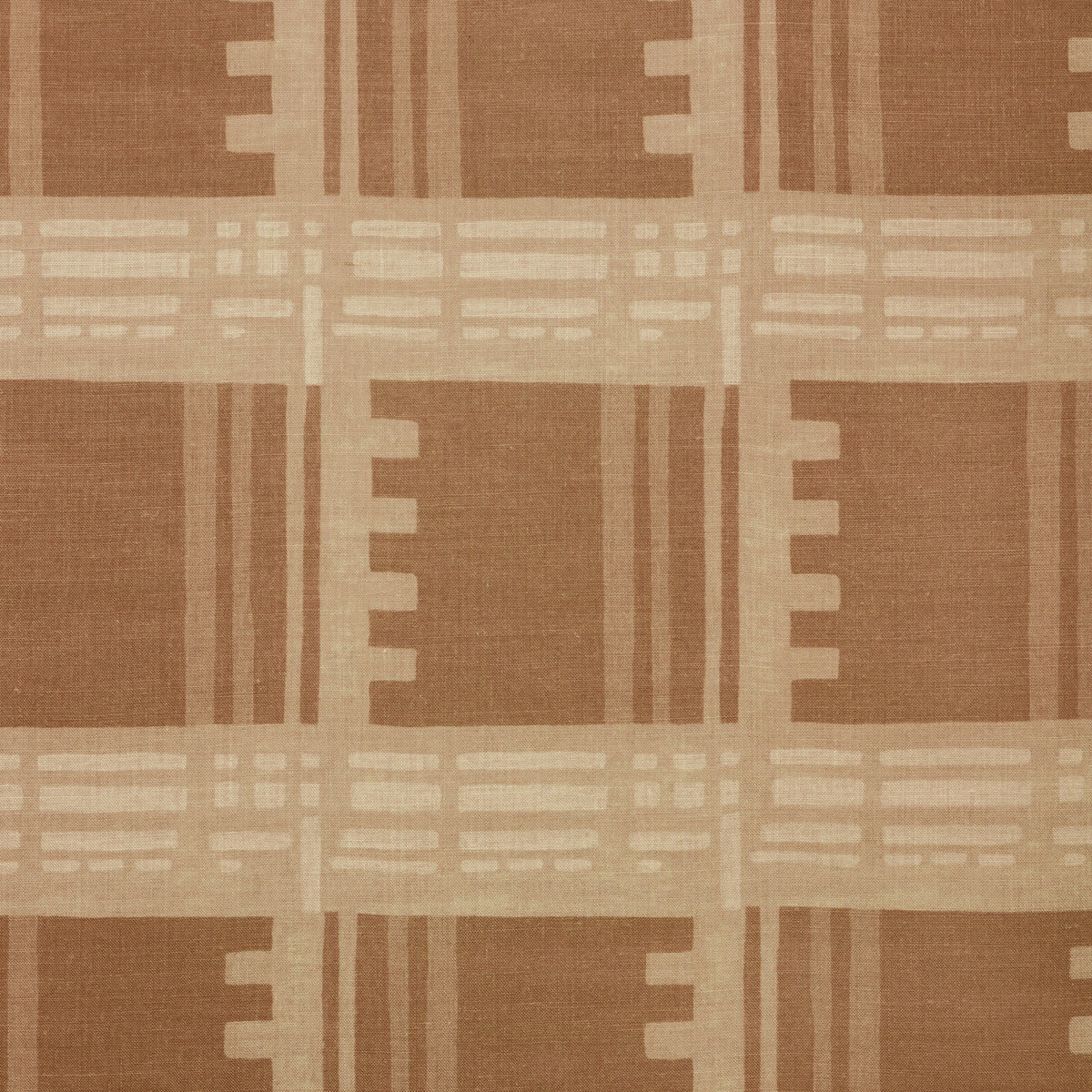 Riven fabric in rose taupe color - pattern number GWF-3828.917.0 - by Lee Jofa Modern in the Kelly Wearstler Transit collection