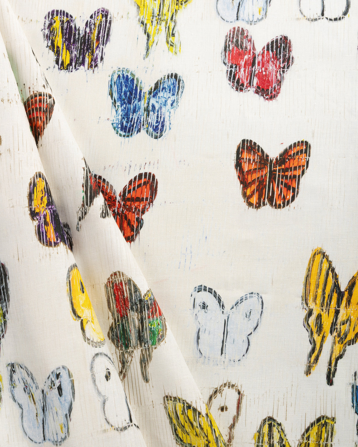 Flutter fabric in Rainbow color - pattern number GWF-3838.194.0 - by Lee Jofa Modern in the Hunt Slonem Belle Terre collection