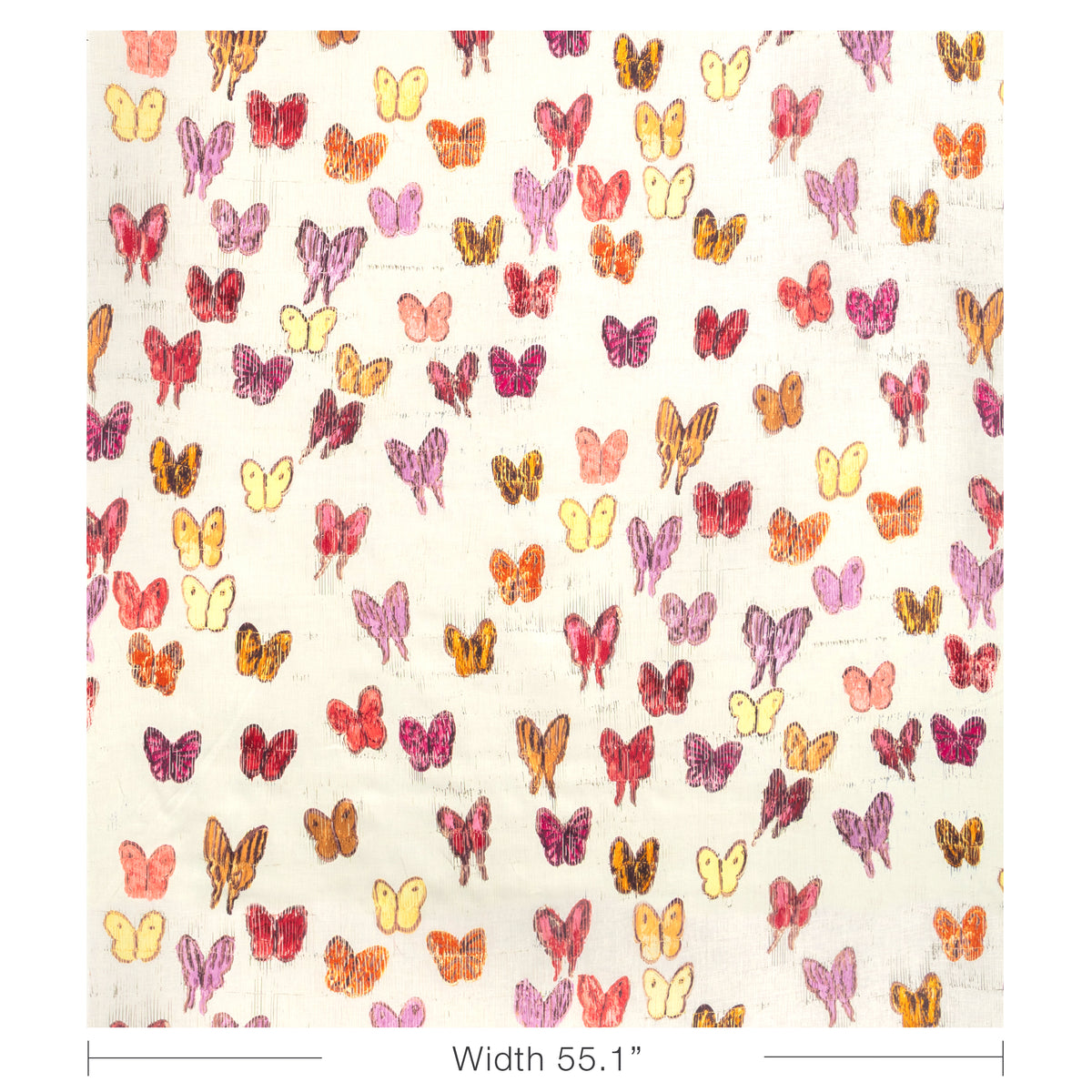 Flutter fabric in Sunset color - pattern number GWF-3838.712.0 - by Lee Jofa Modern in the Hunt Slonem Belle Terre collection