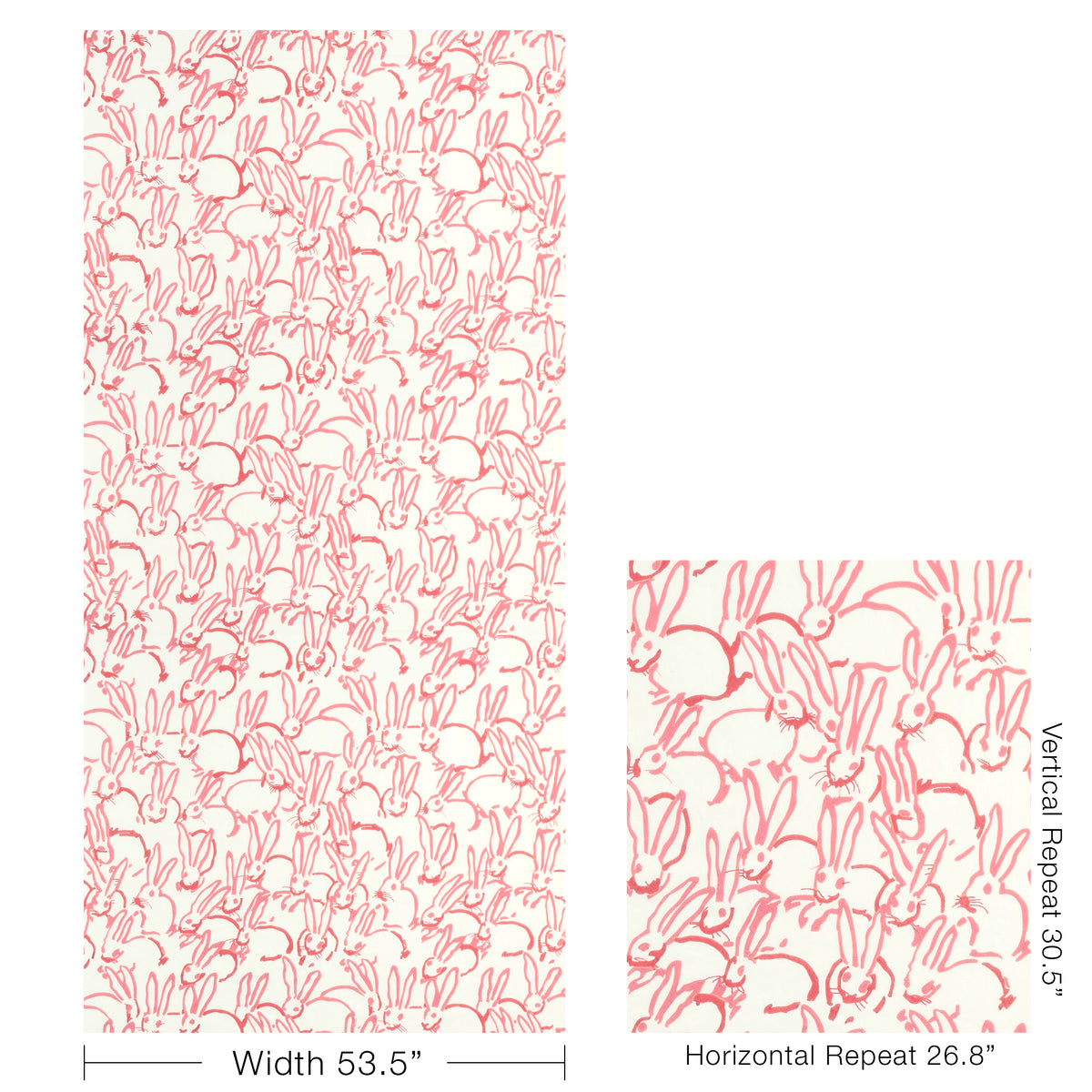 Hutch Crewel fabric in Peony Pink color - pattern number GWF-3841.7.0 - by Lee Jofa Modern in the Hunt Slonem Belle Terre collection