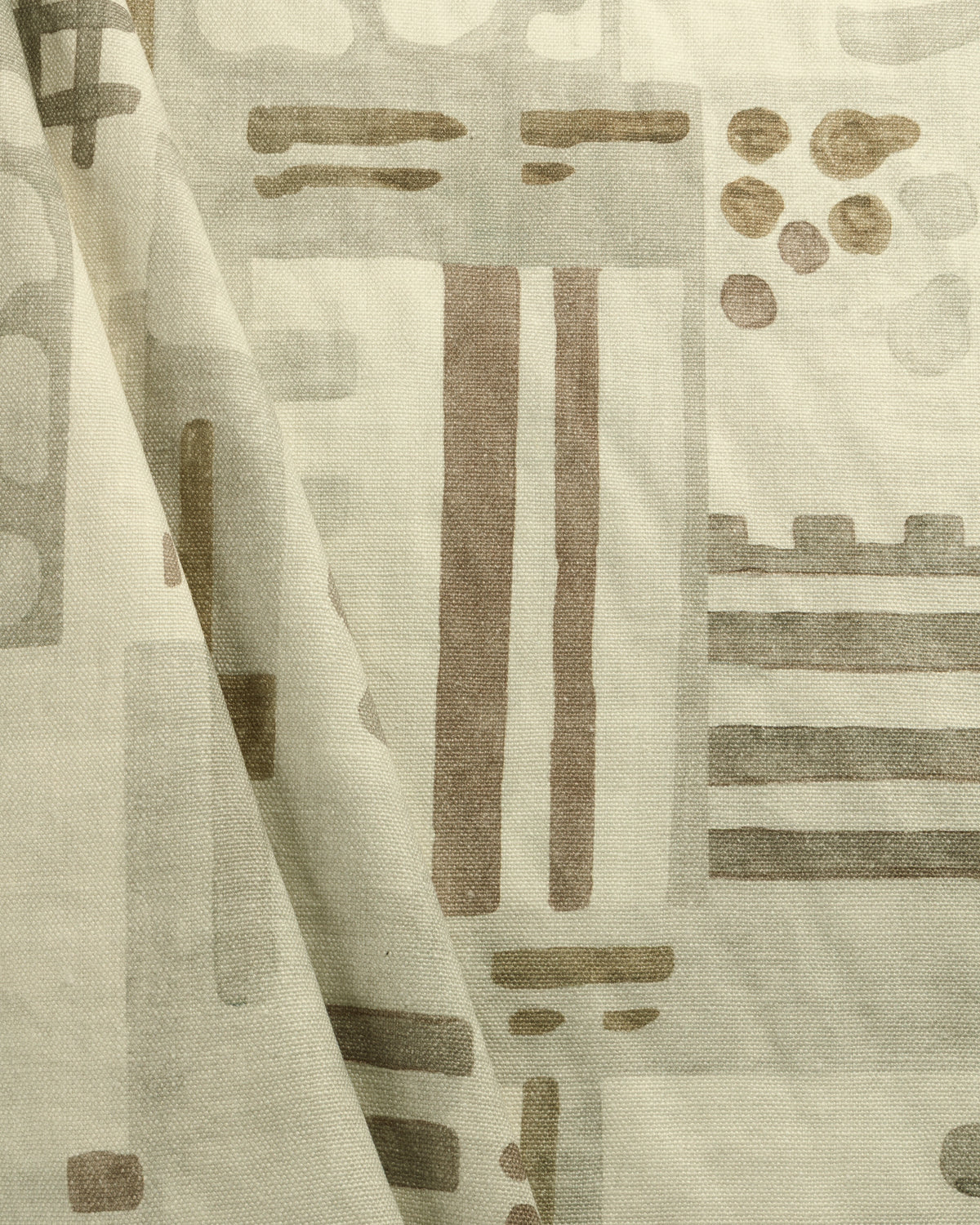 Veda fabric in Limestone/Bark color - pattern number GWF-3842.1621.0 - by Lee Jofa Modern in the Kelly Wearstler Tela collection