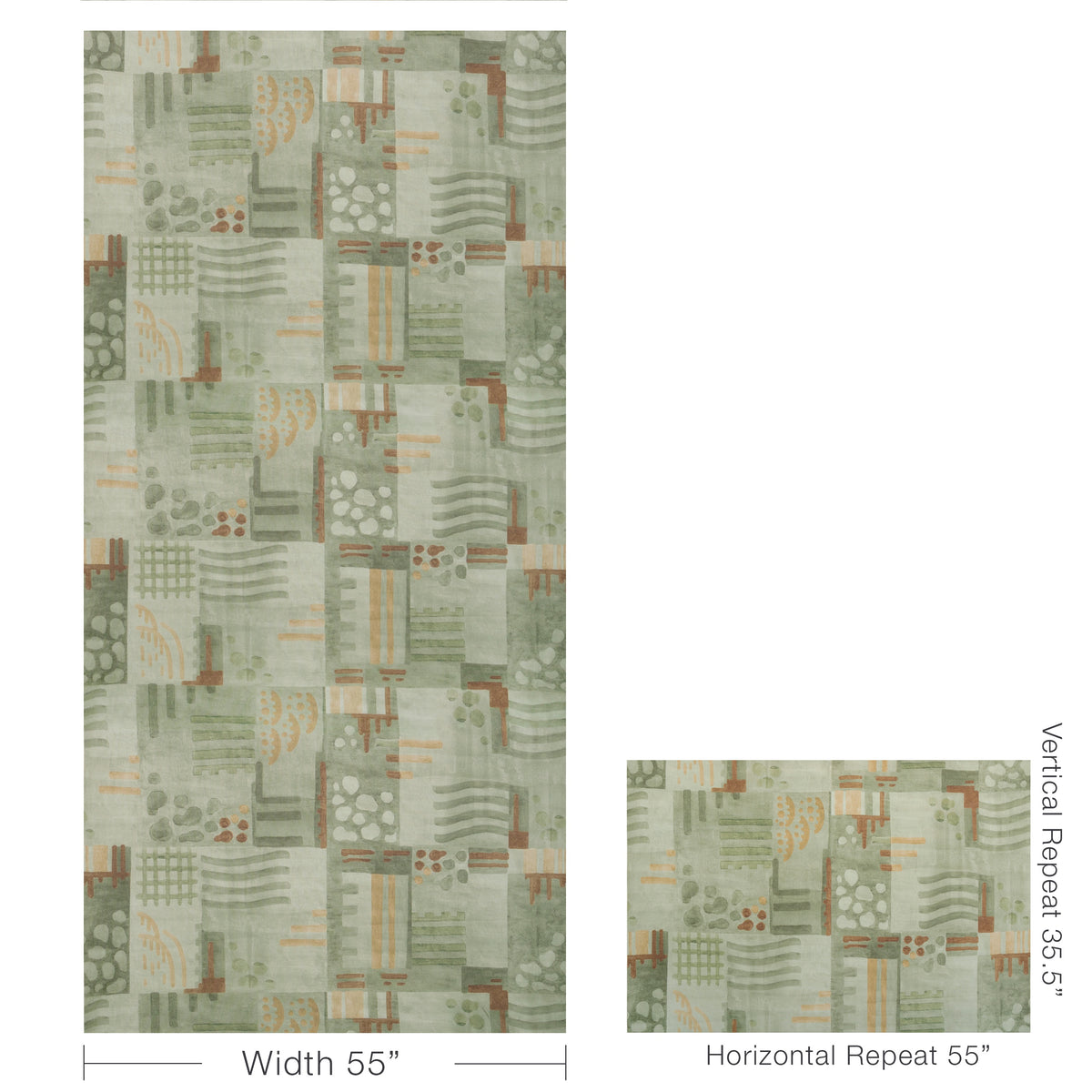 Veda fabric in Patina color - pattern number GWF-3842.324.0 - by Lee Jofa Modern in the Kelly Wearstler Tela collection