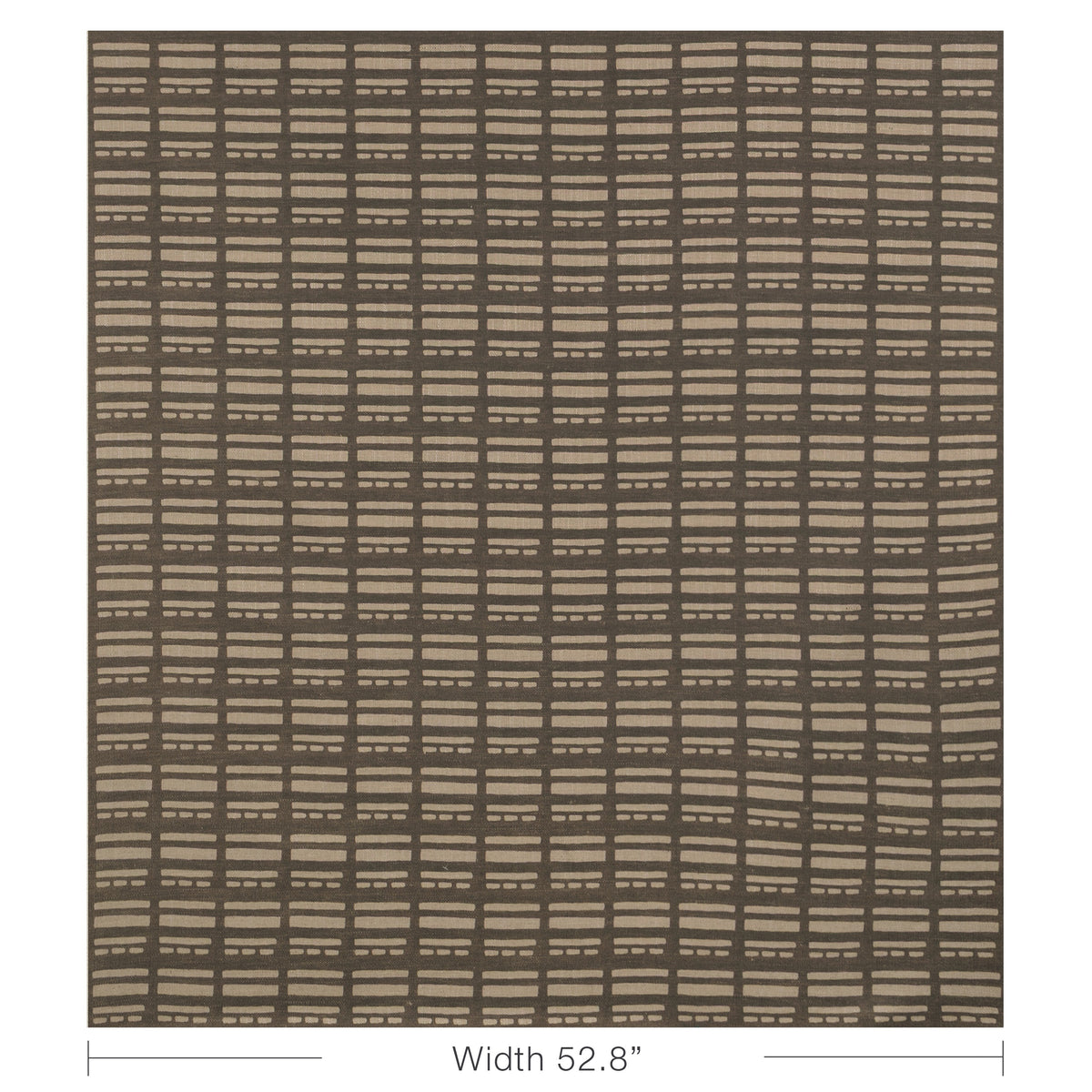 Sift fabric in Espresso/Cream color - pattern number GWF-3844.1621.0 - by Lee Jofa Modern in the Kelly Wearstler Tela collection