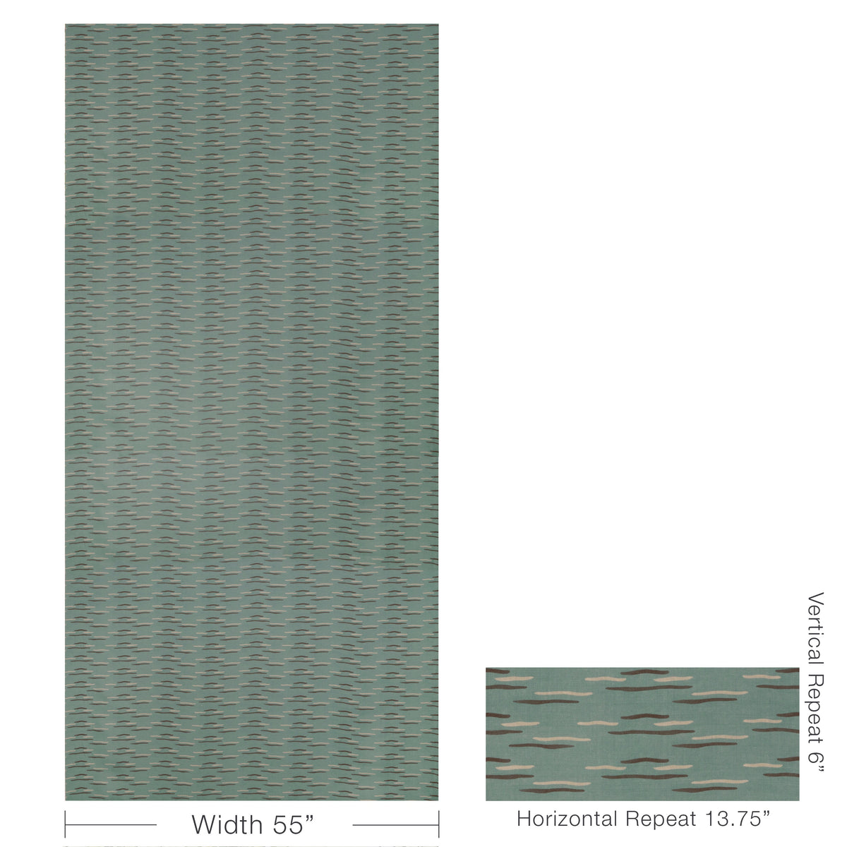 Mar fabric in Siren color - pattern number GWF-3845.1521.0 - by Lee Jofa Modern in the Kelly Wearstler Tela collection