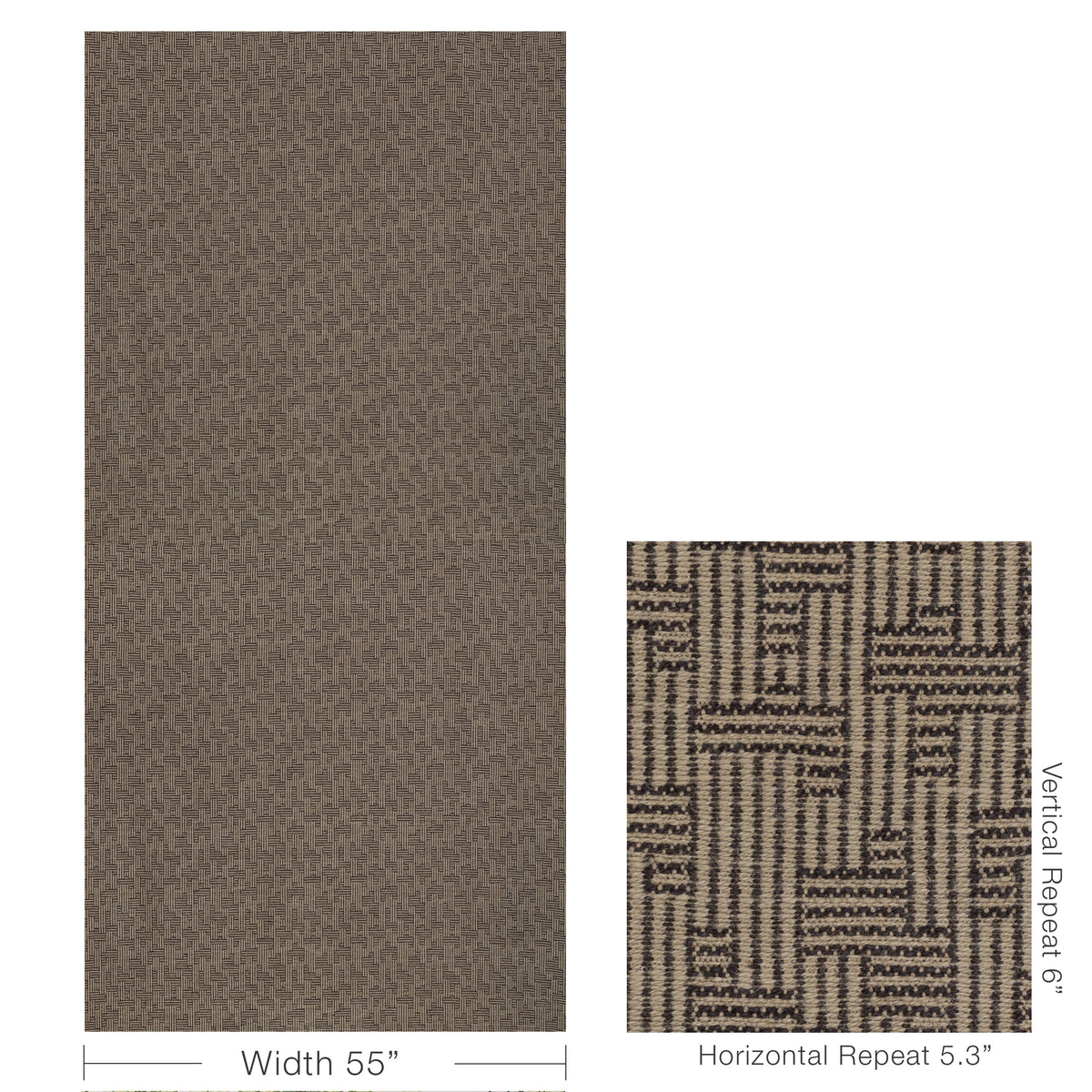 Orbis fabric in Taupe/Vortex color - pattern number GWF-3847.1621.0 - by Lee Jofa Modern in the Kelly Wearstler Tela collection