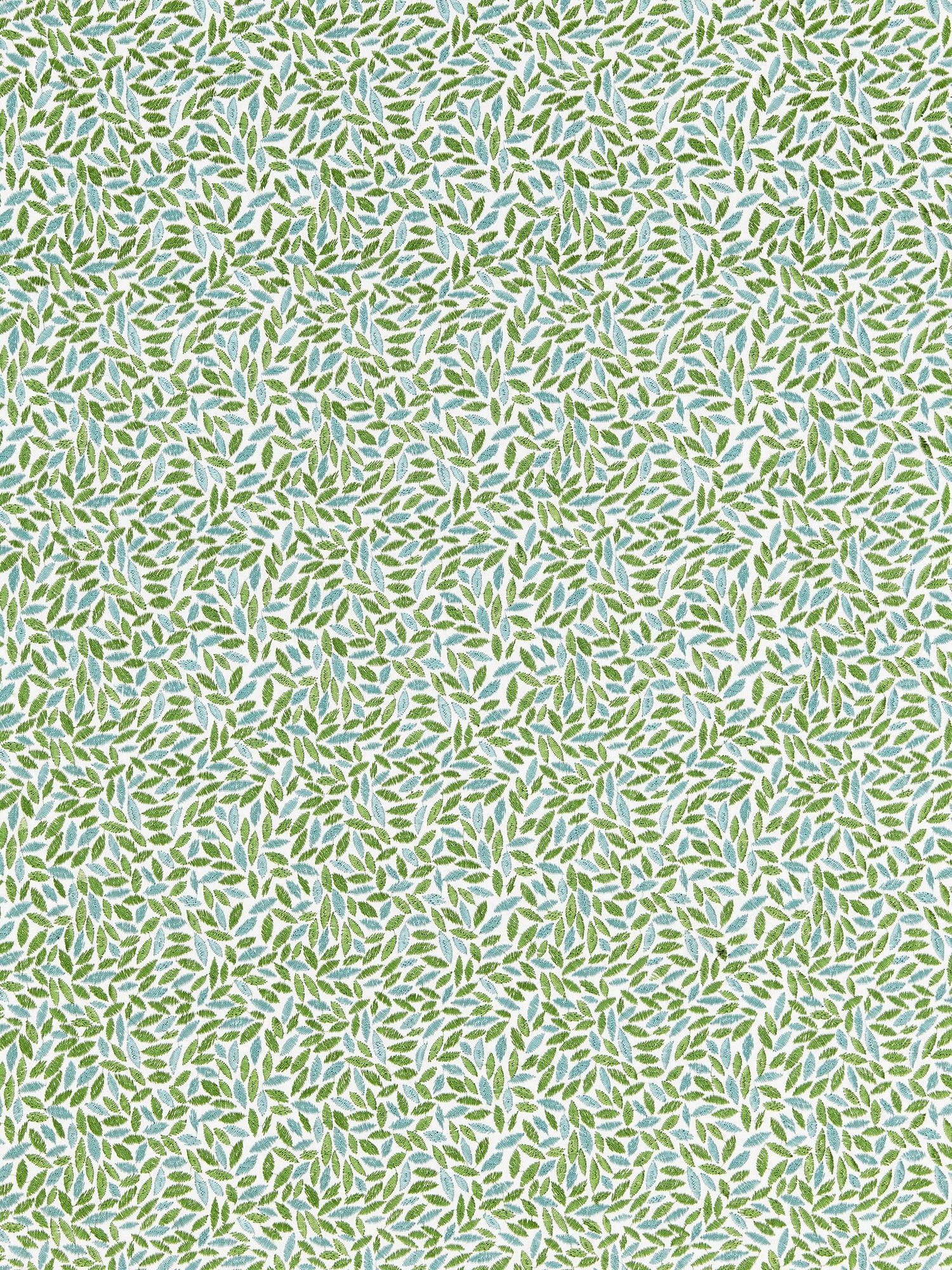 Meadow Embroidery fabric in seagrass color - pattern number GW 000227207 - by Scalamandre in the Grey Watkins collection