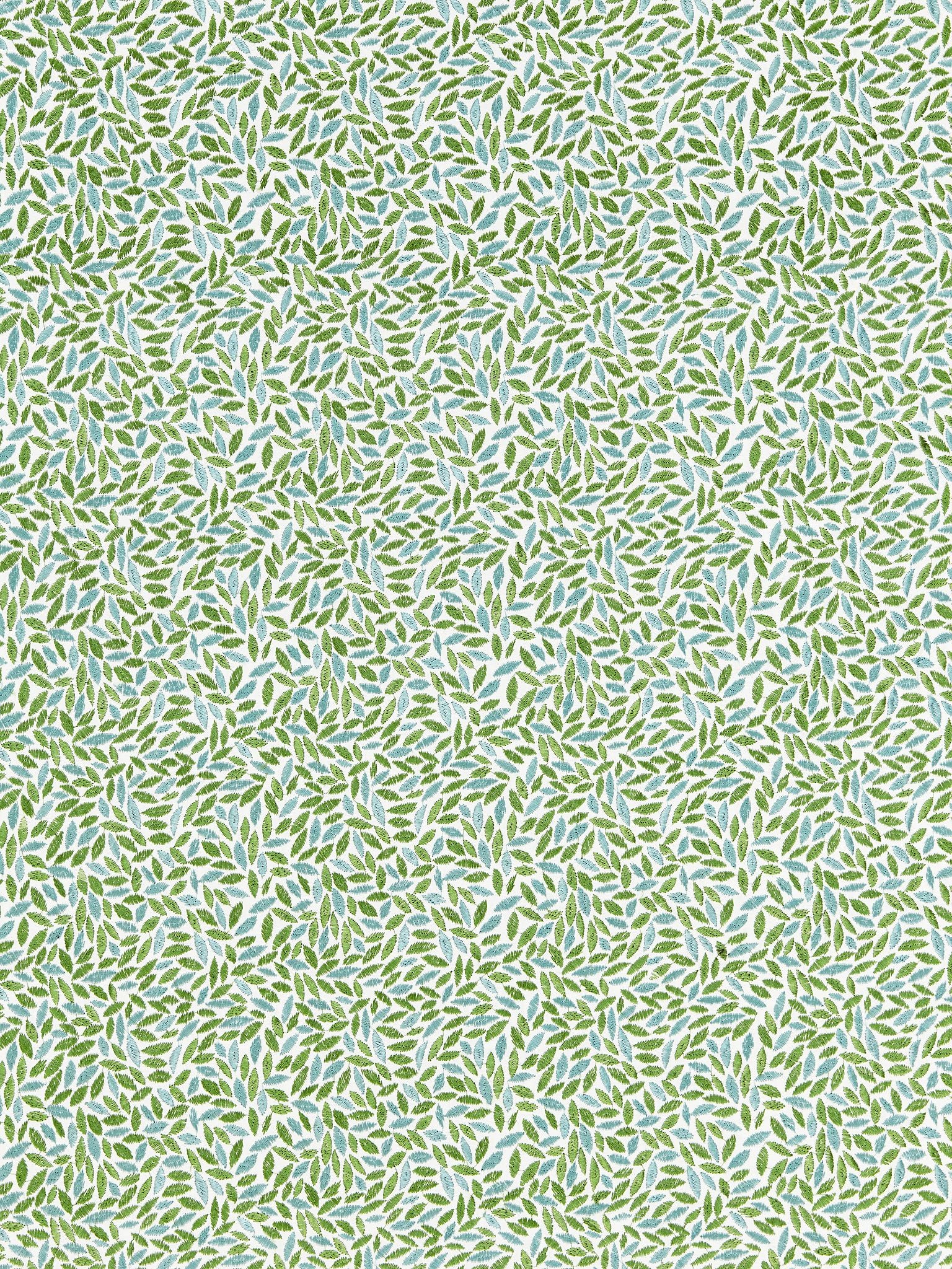 Meadow Embroidery fabric in seagrass color - pattern number GW 000227207 - by Scalamandre in the Grey Watkins collection