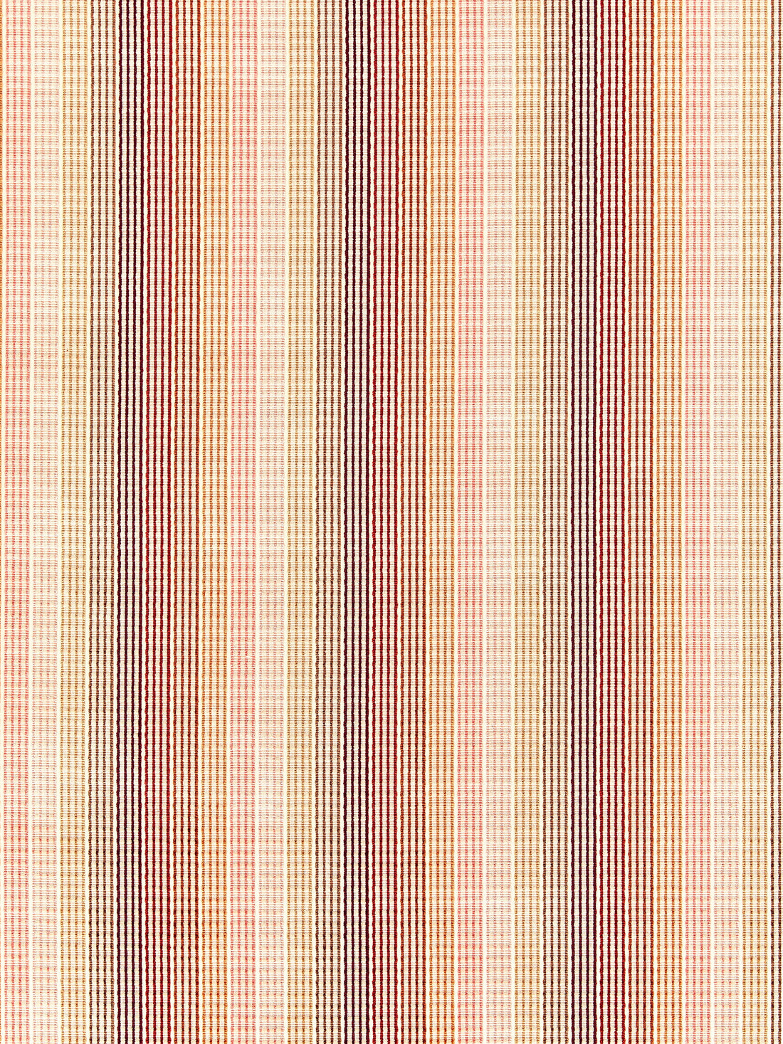 Anderson Velvet Stripe fabric in rosewood color - pattern number GW 000327244 - by Scalamandre in the Grey Watkins collection