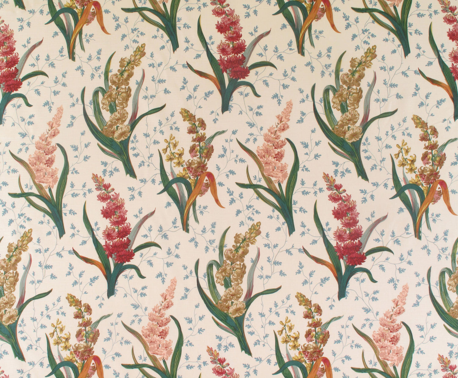Brayton Gardens fabric in document beige color - pattern number GW 00061628 - by Scalamandre in the Grey Watkins collection