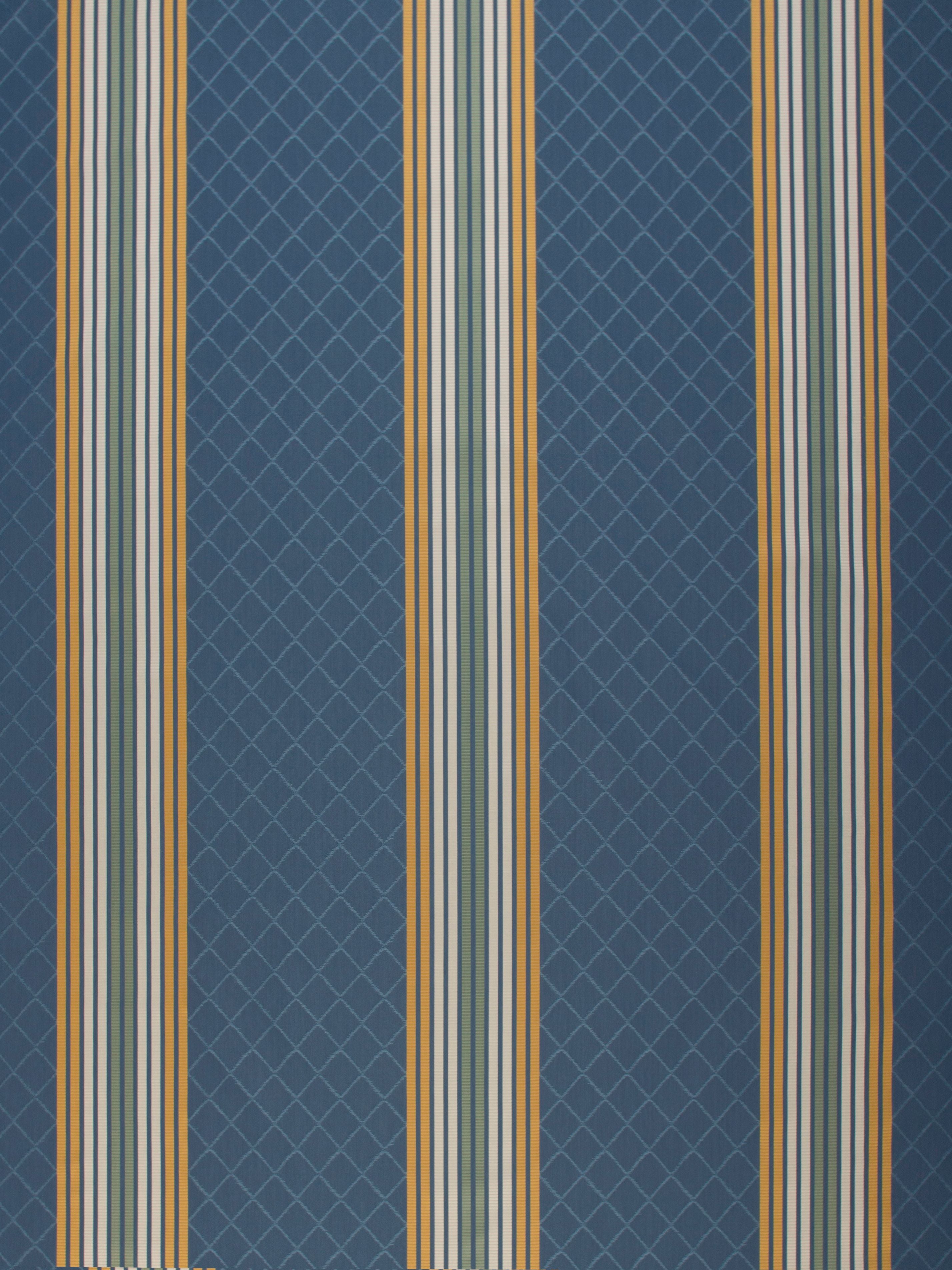 Roquebrune fabric in ocean color - pattern number HA 00081268 - by Scalamandre in the Old World Weavers collection