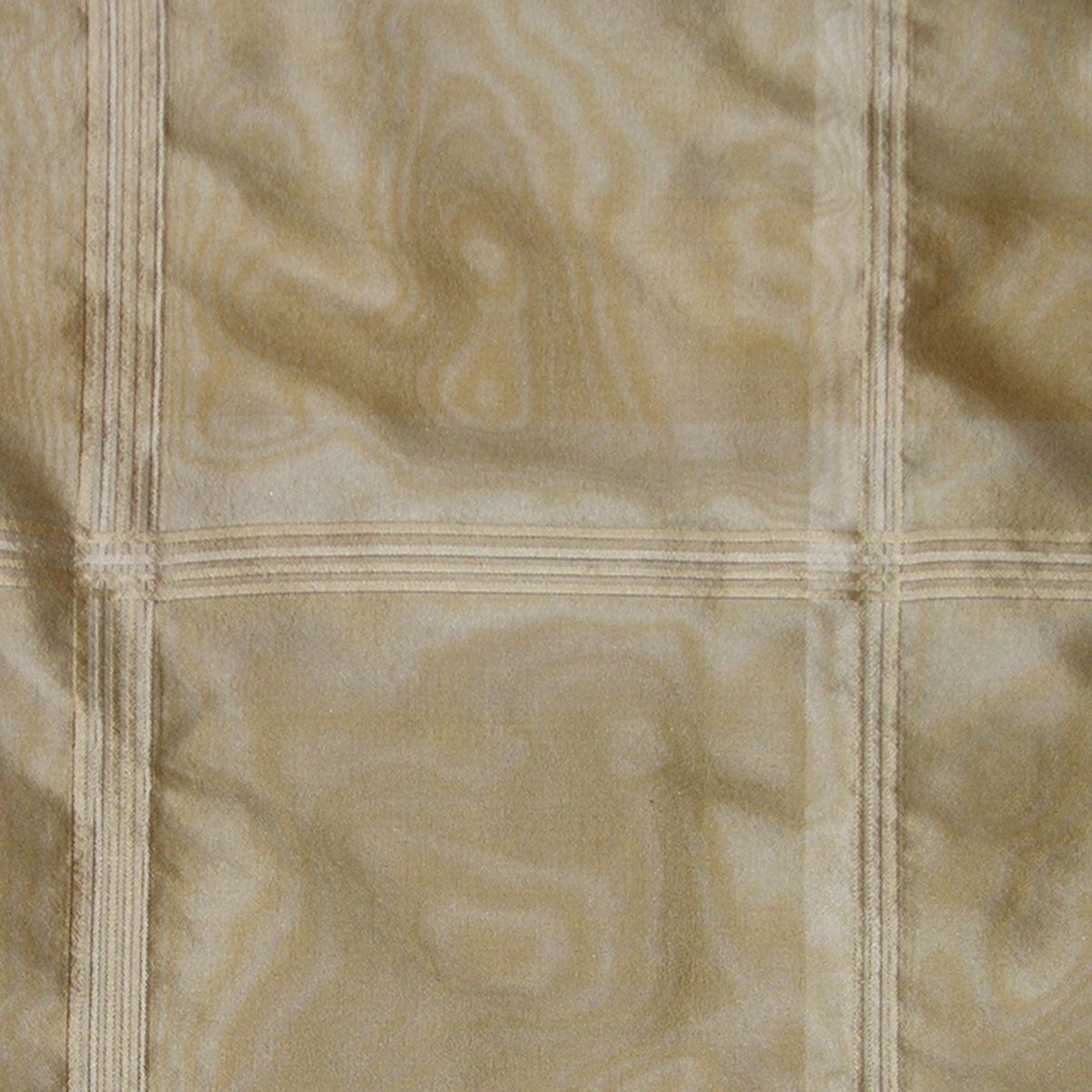 Iridescent Plaid fabric in champagne color - pattern number HB 00011540 - by Scalamandre in the Old World Weavers collection
