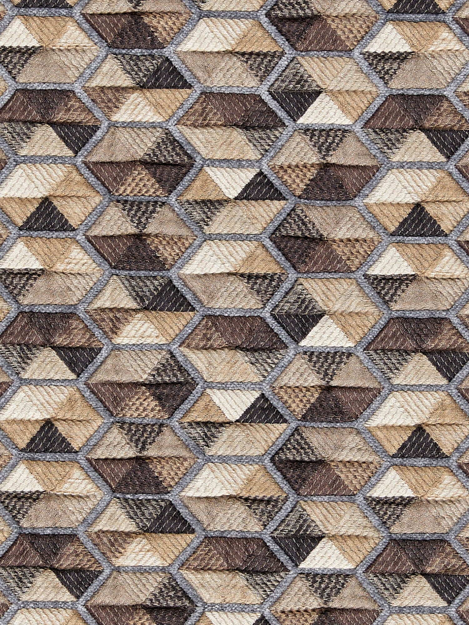 Carousel fabric in taupe color - pattern number HN 000142006 - by Scalamandre in the Scalamandre Dec 2024 collection