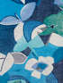 Boom Bloom fabric in blue color - pattern number HN 000242021 - by Scalamandre in the Stark Scalamandre Fabric LLC collection