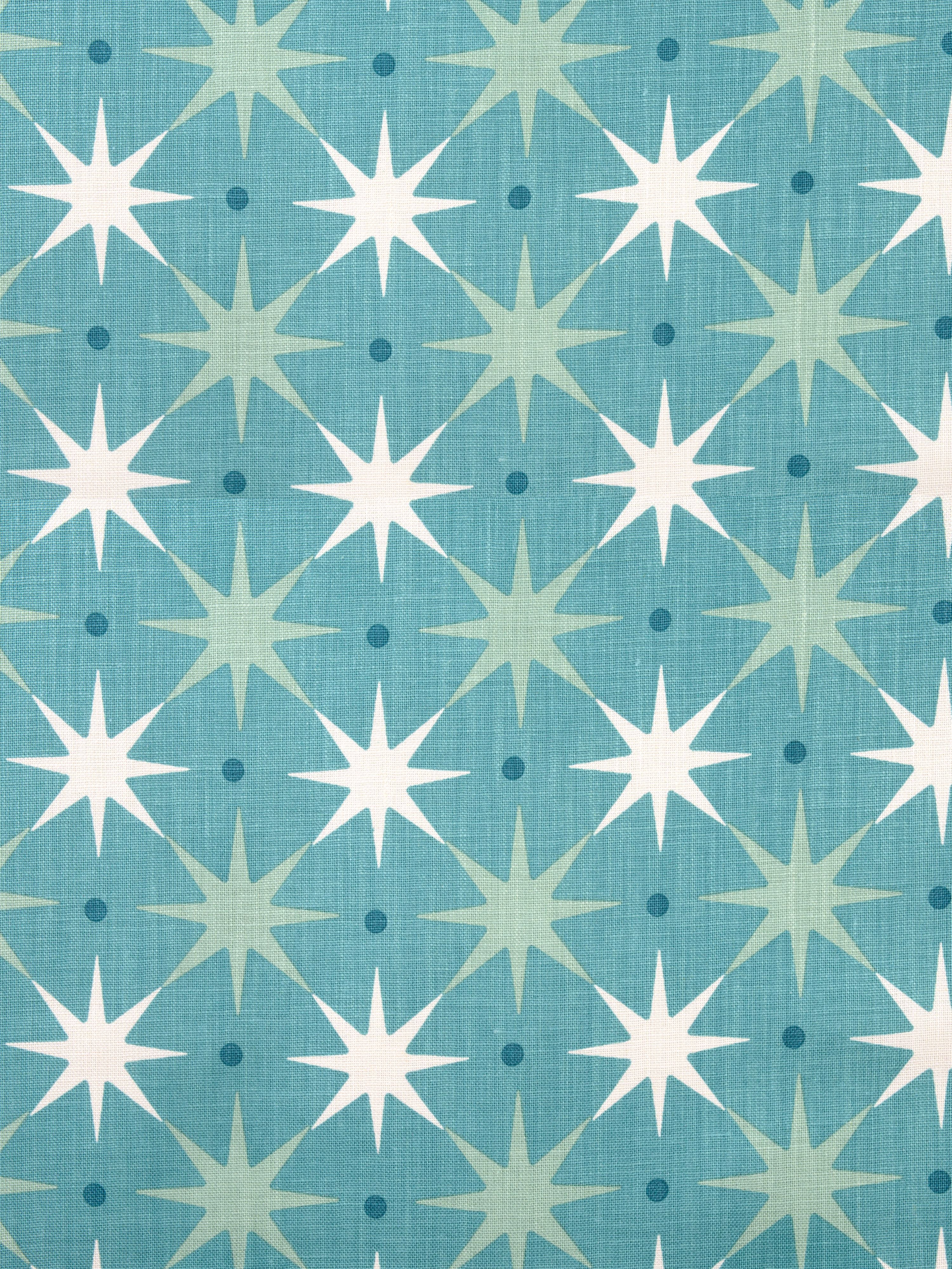 Star Power fabric in aqua color - pattern number HN 000242023 - by Scalamandre in the Scalamandre Dec 2024 collection