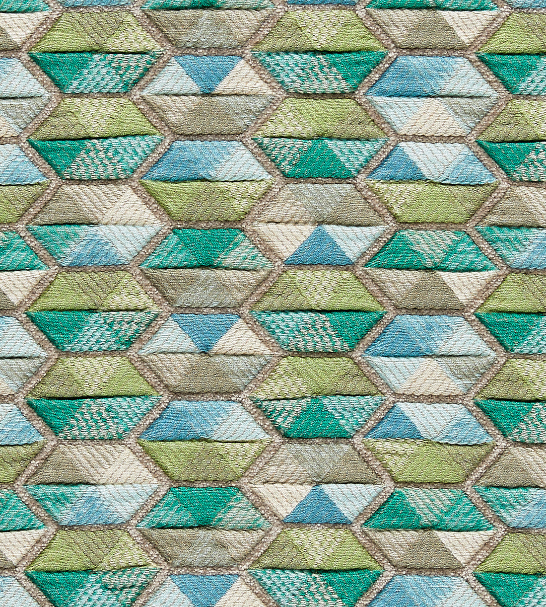 Carousel fabric in aqua color - pattern number HN 000342006 - by Scalamandre in the Scalamandre Dec 2024 collection