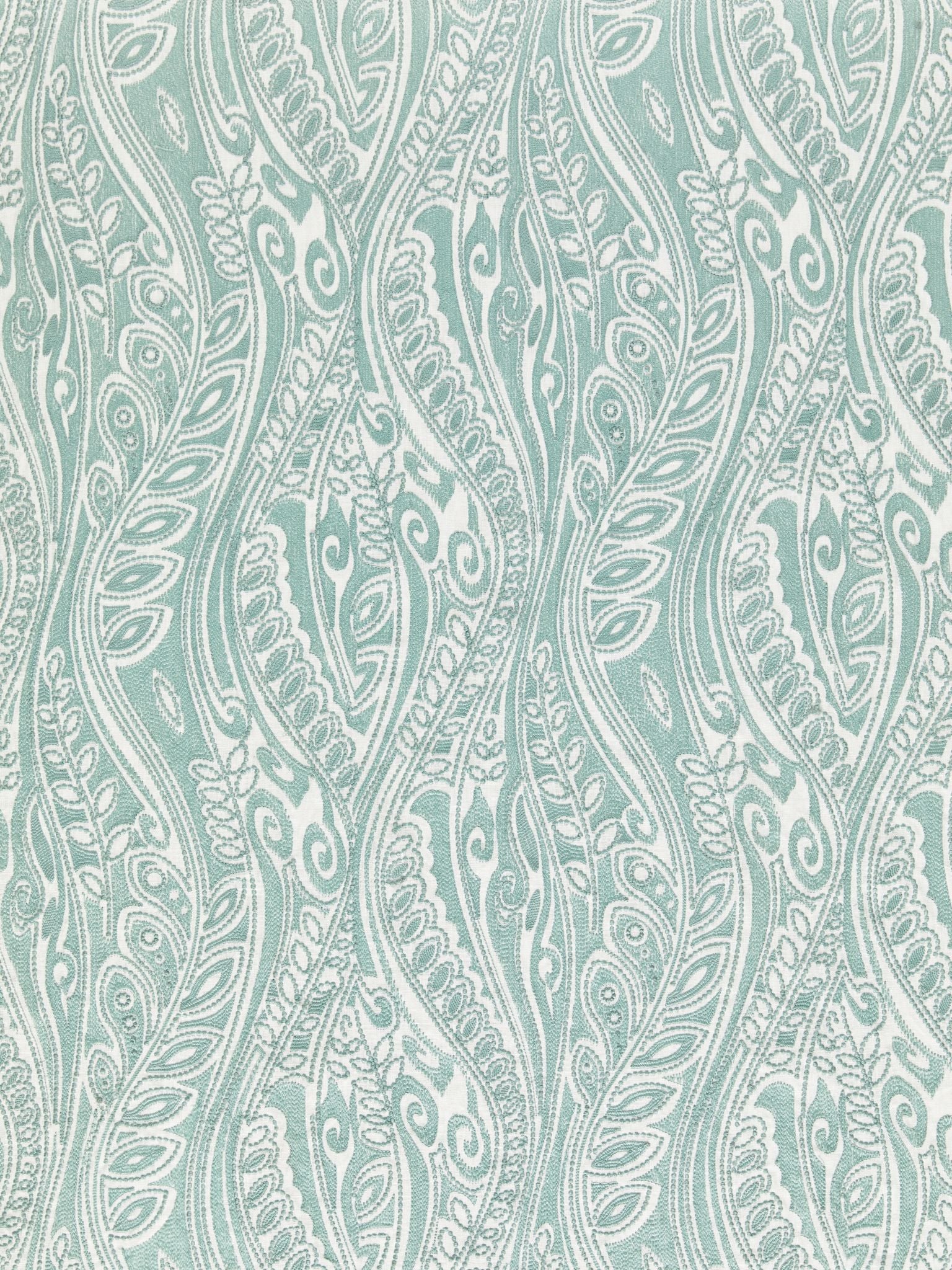 Fanfare fabric in aqua color - pattern number HN 000342009 - by Scalamandre in the Stark Scalamandre Fabric LLC collection