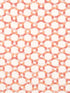 Island Trellis fabric in peach color - pattern number HN 000342014 - by Scalamandre in the Stark Scalamandre Fabric LLC collection