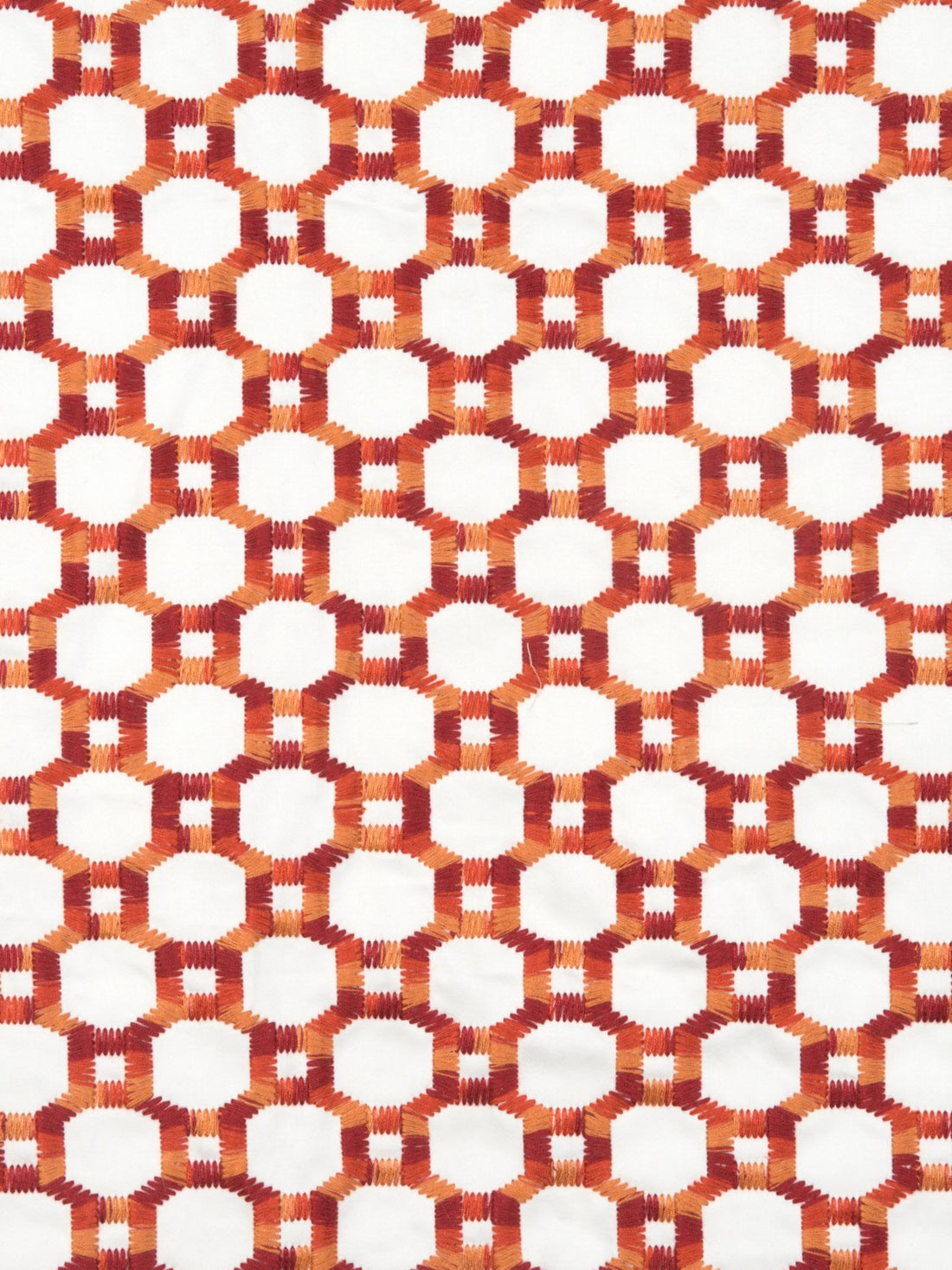 Island Trellis fabric in red color - pattern number HN 000442014 - by Scalamandre in the Stark Scalamandre Fabric LLC collection