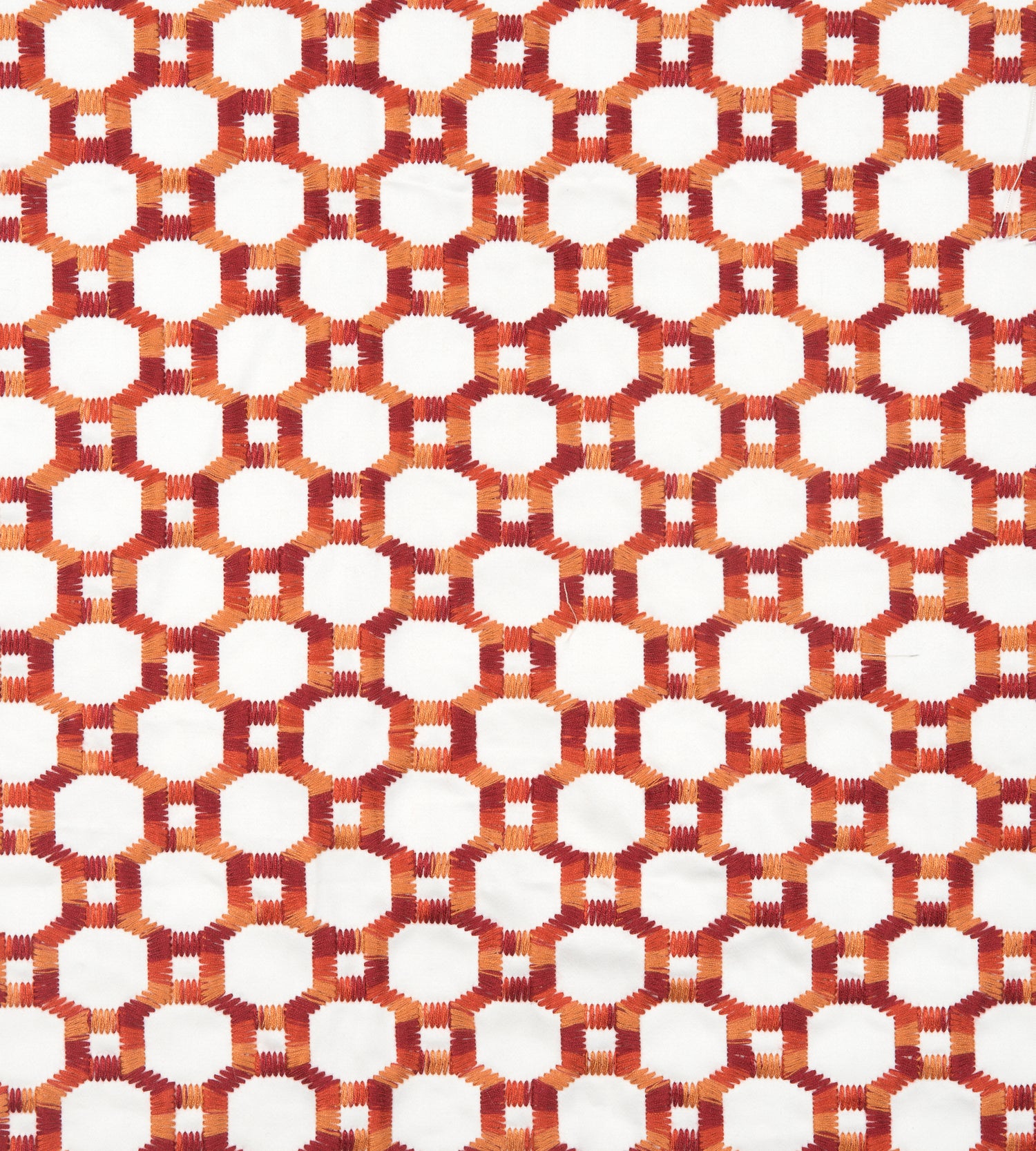 Island Trellis fabric in red color - pattern number HN 000442014 - by Scalamandre in the Scalamandre Dec 2024 collection