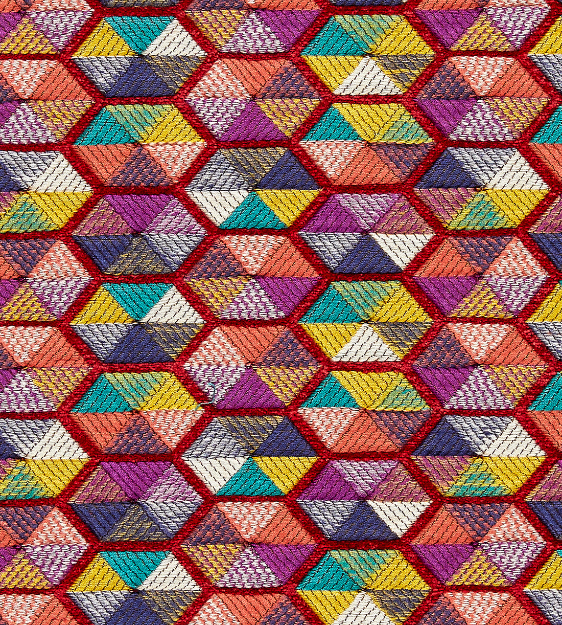 Carousel fabric in multi color - pattern number HN 000542006 - by Scalamandre in the Scalamandre Dec 2024 collection