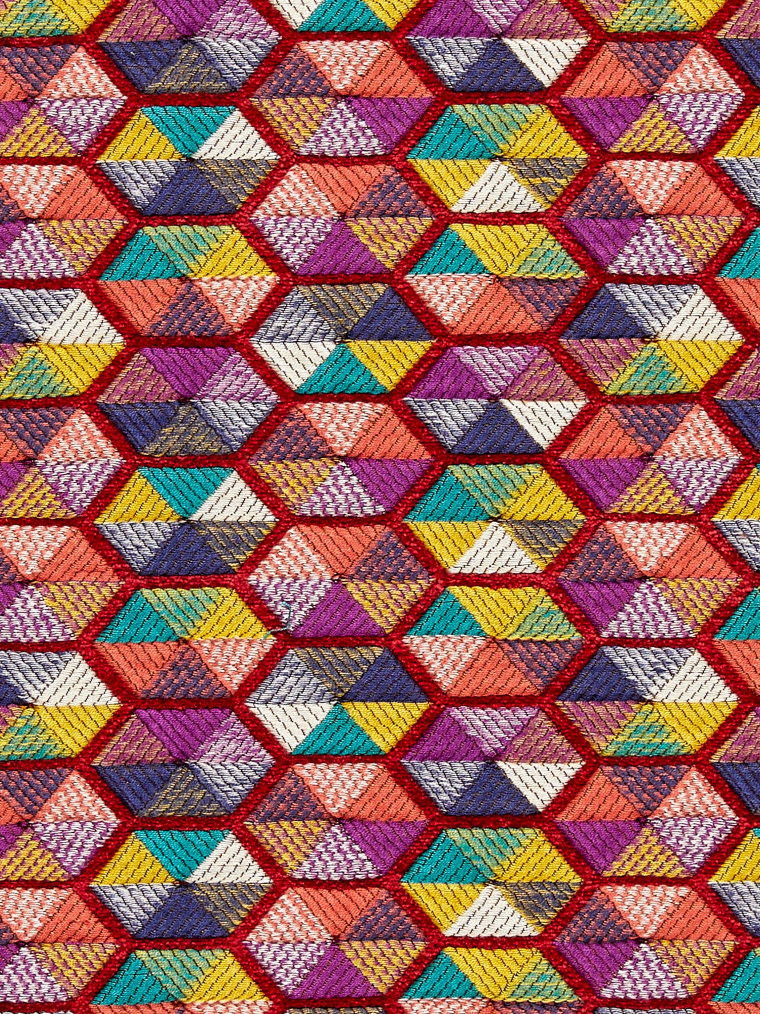 Carousel fabric in multi color - pattern number HN 000542006 - by Scalamandre in the Scalamandre Dec 2024 collection