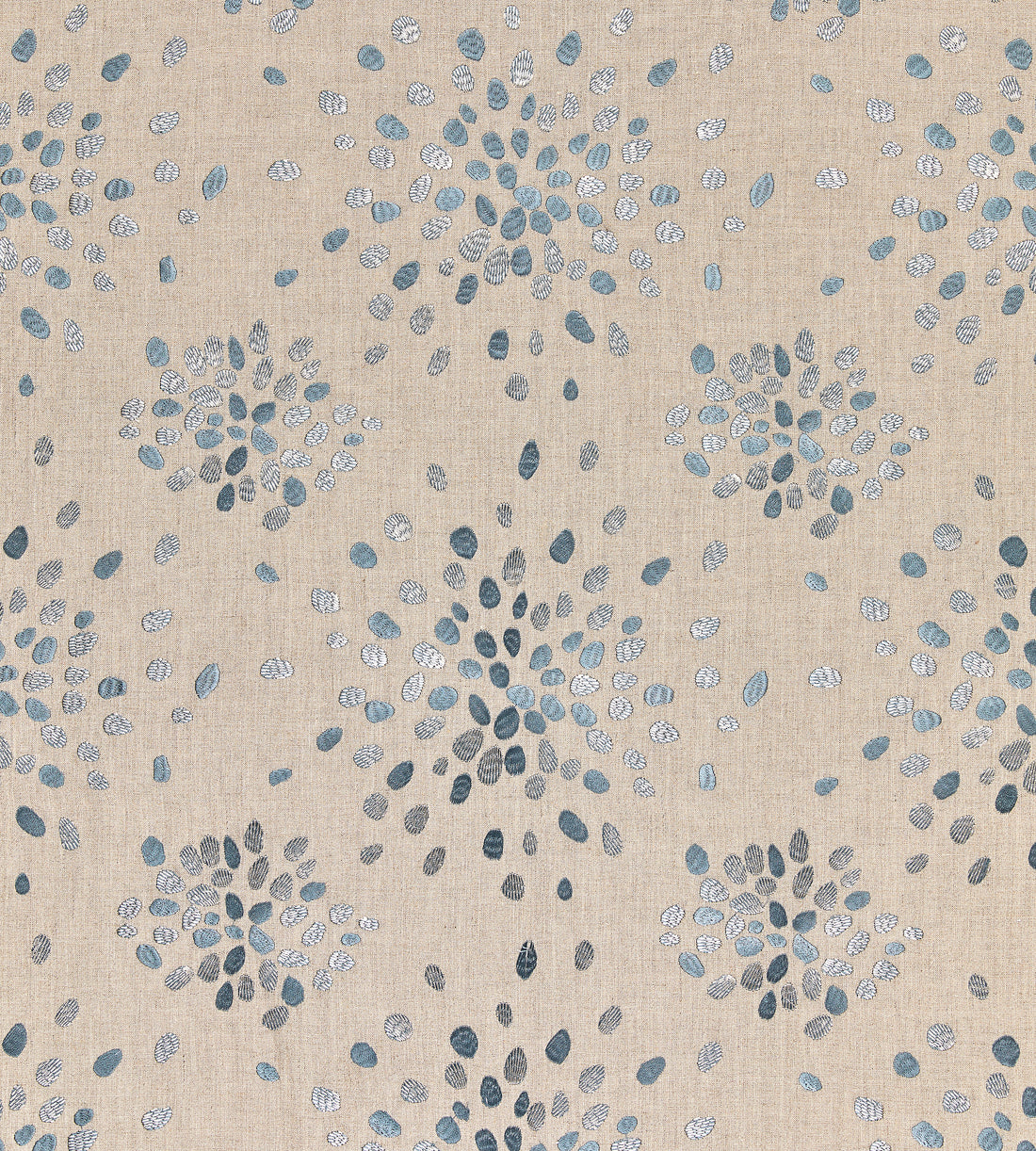 Firefly fabric in slate blue color - pattern number HN 000642000 - by Scalamandre in the  collection