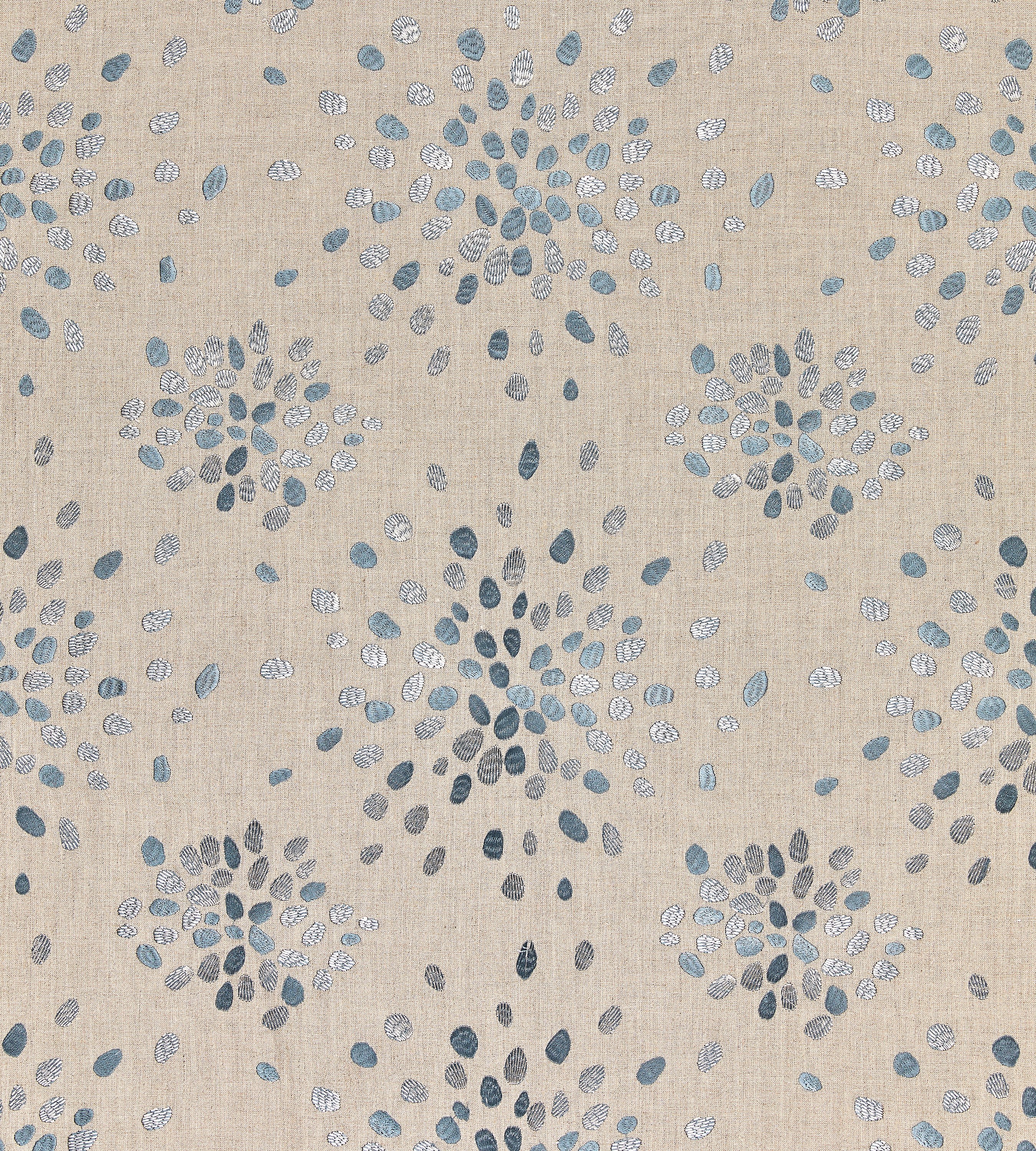 Firefly fabric in slate blue color - pattern number HN 000642000 - by Scalamandre in the  collection