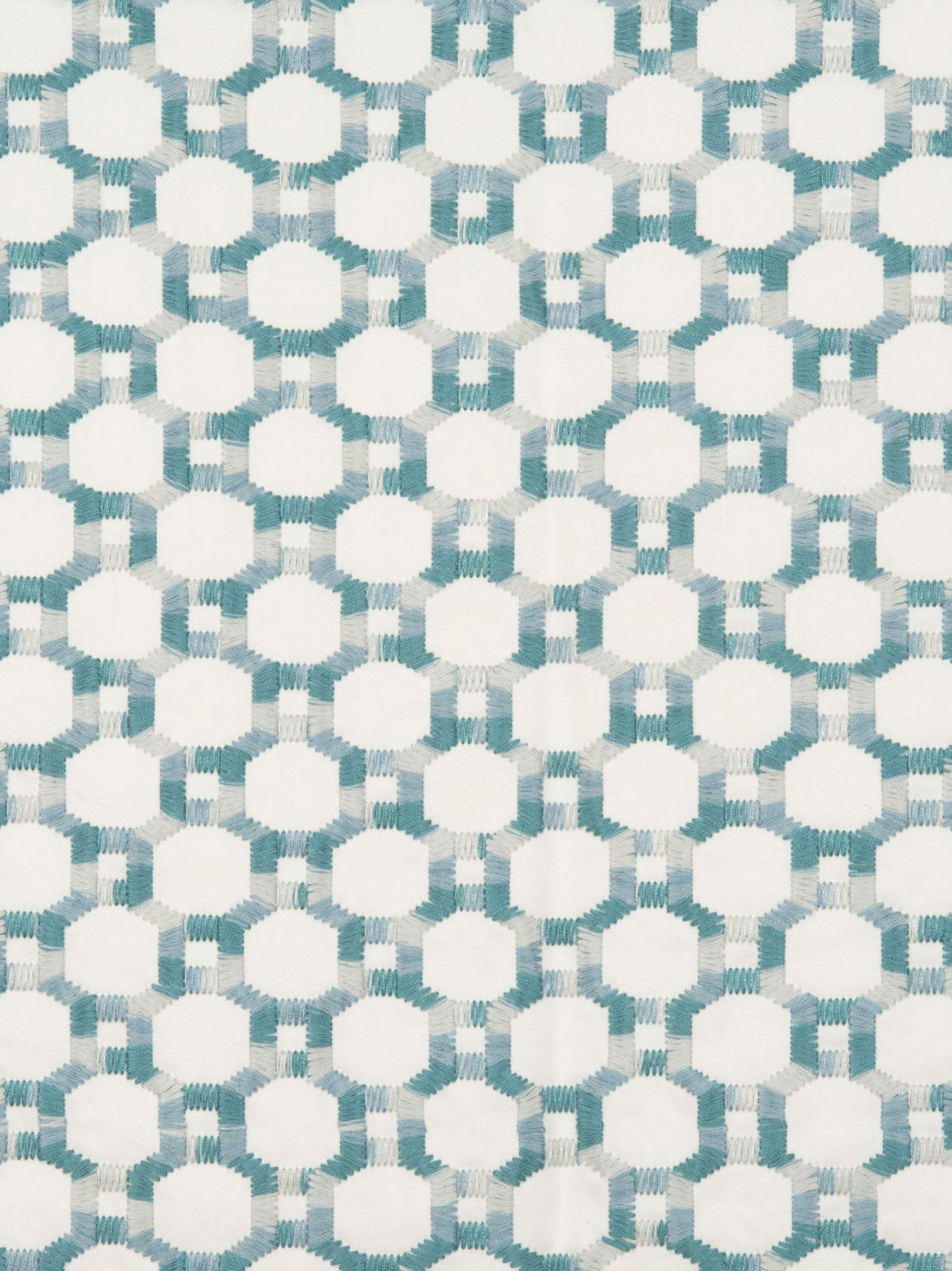 Island Trellis fabric in aqua color - pattern number HN 000642014 - by Scalamandre in the Stark Scalamandre Fabric LLC collection