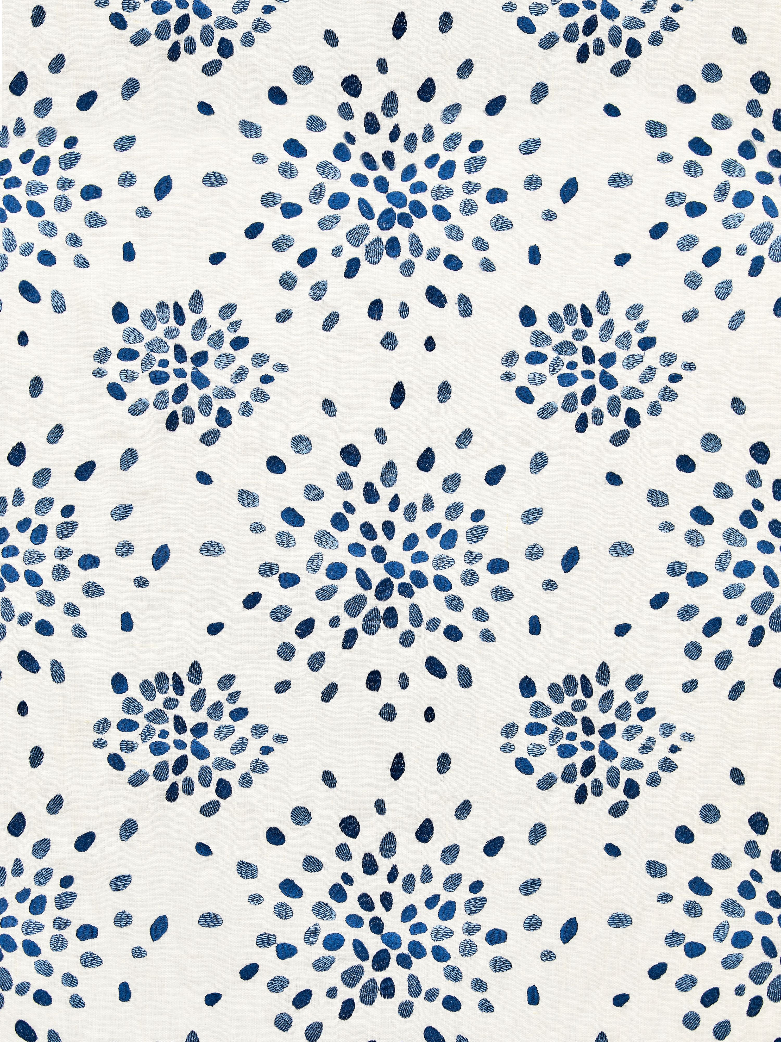 Firefly fabric in blue color - pattern number HN 000742000 - by Scalamandre in the Scalamandre Dec 2024 collection