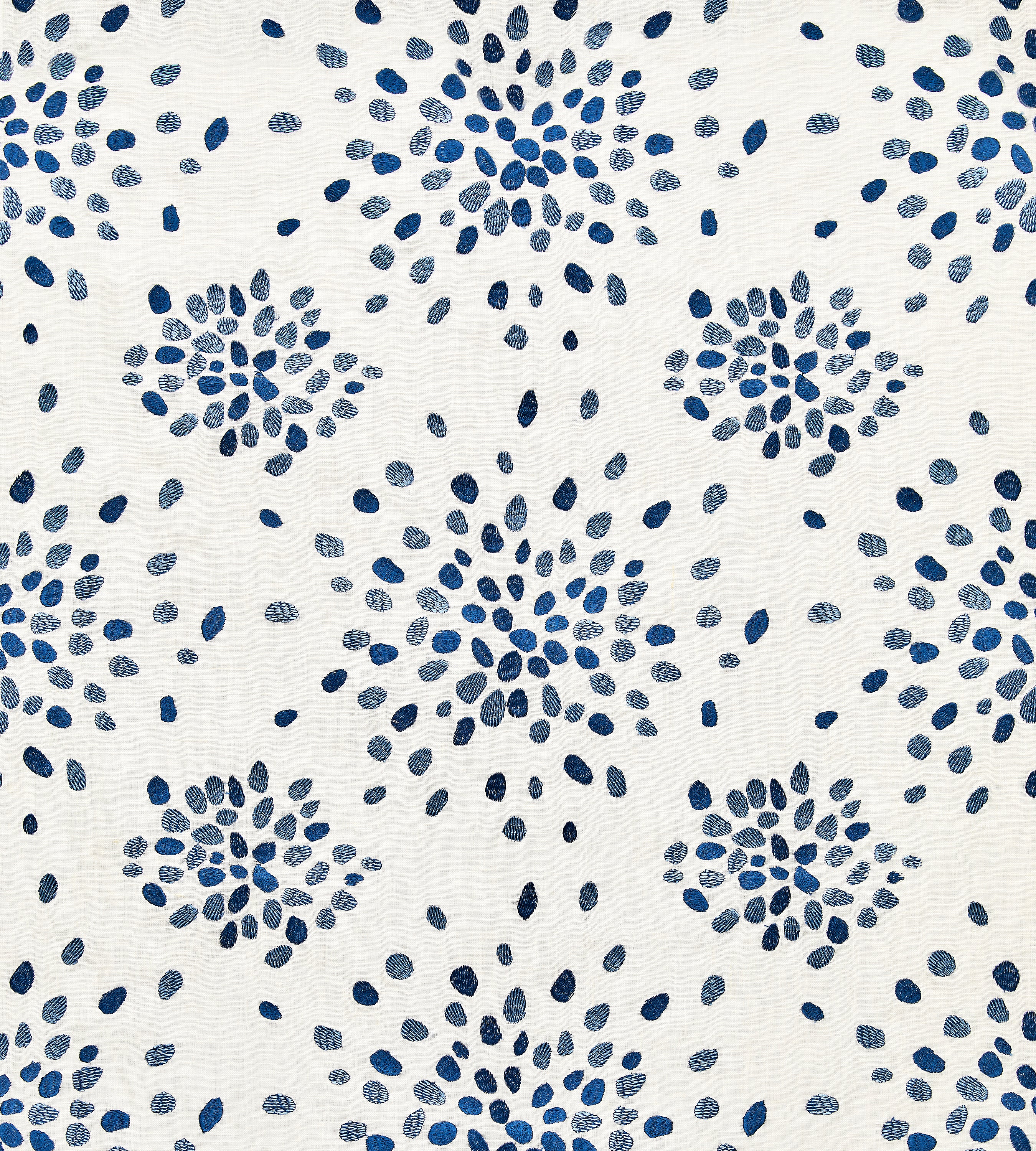 Firefly fabric in blue color - pattern number HN 000742000 - by Scalamandre in the  collection